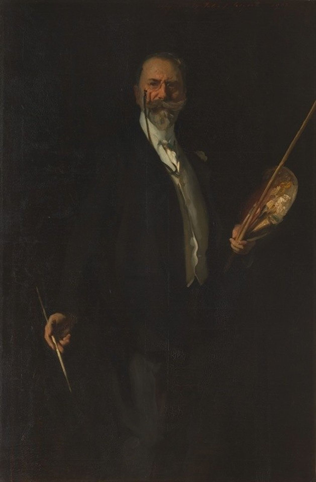 William Merrit Chase by John Singer Sargent