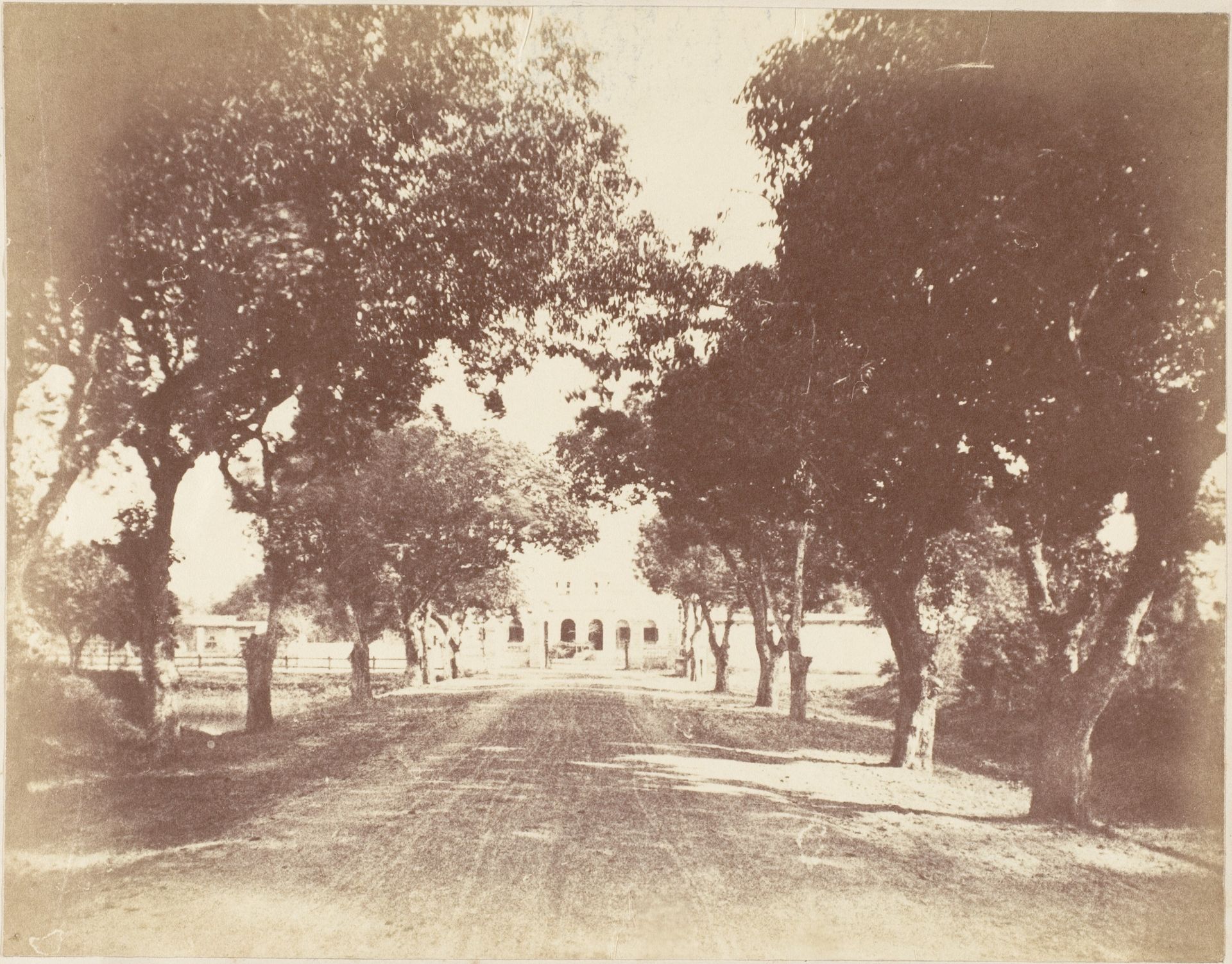 [Avenue, Mess and Capt. Hill's House] by Captain R. B. Hill