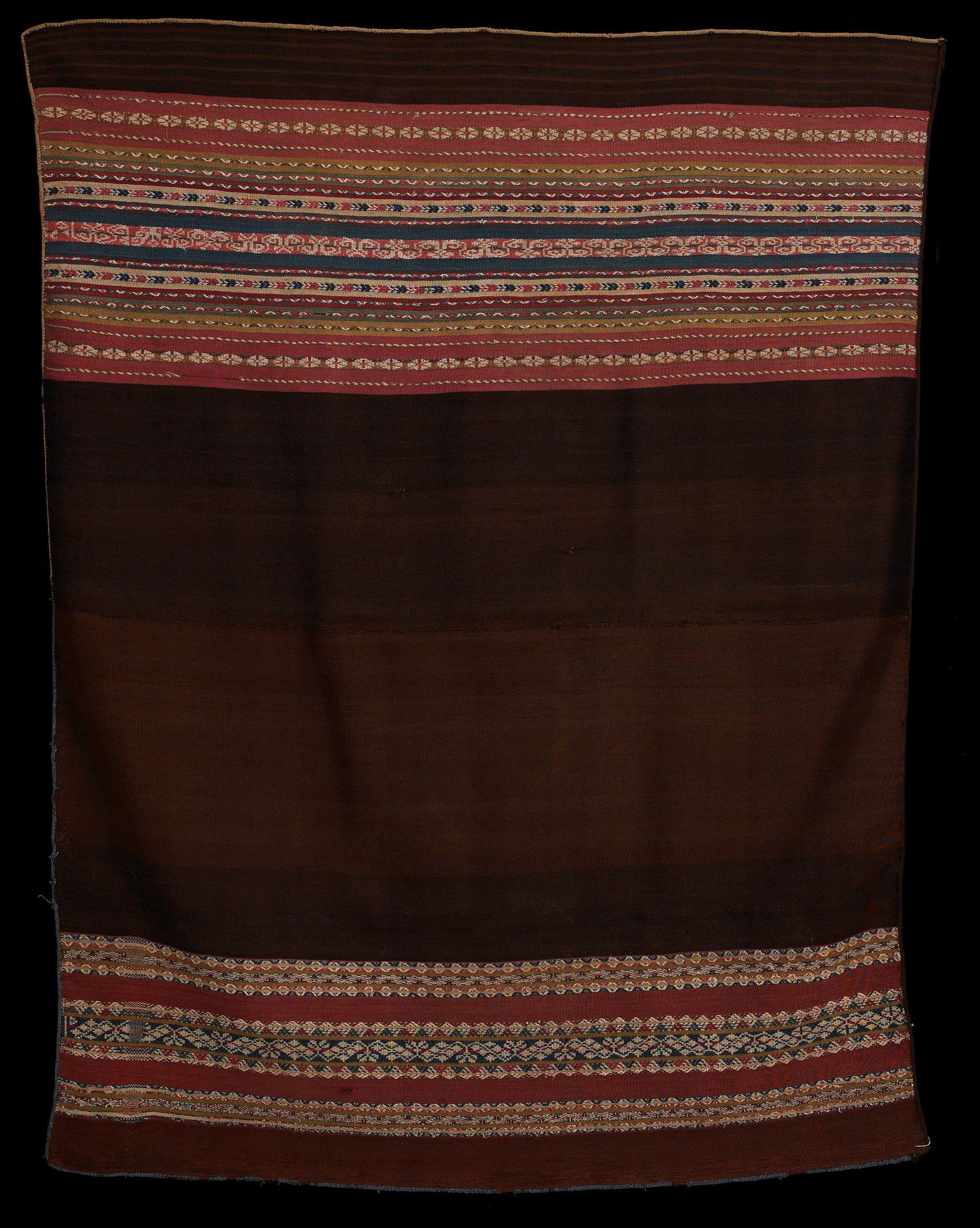 Woman's ceremonial aksu (overskirt) by Aymara