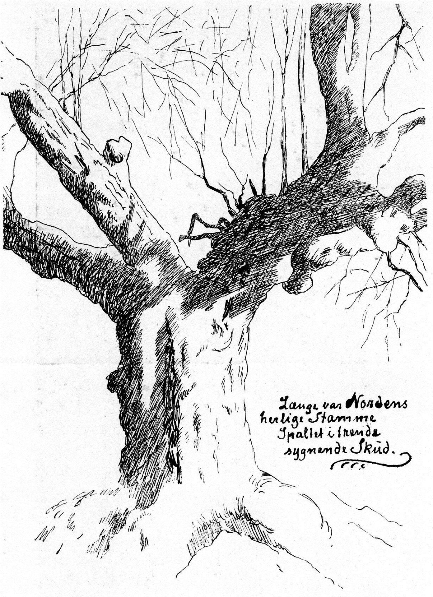 Lange Var Nordens Herlige Stamme by Theodor Severin Kittelsen