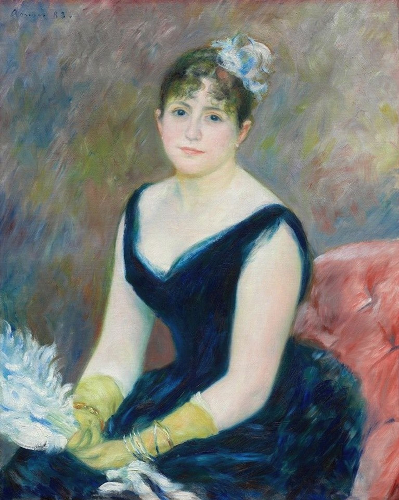 Madame Léon Clapisson by Pierre-Auguste Renoir