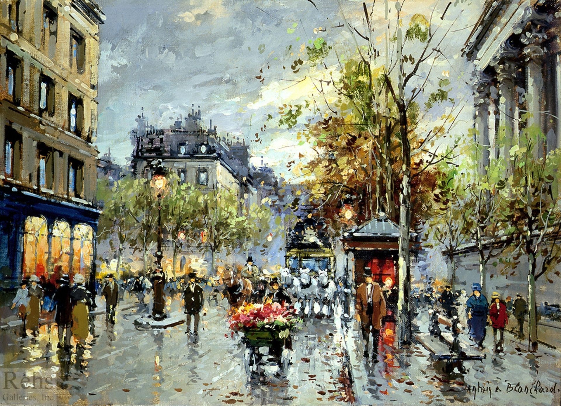 Place de la Madeleine by Antoine Blanchard