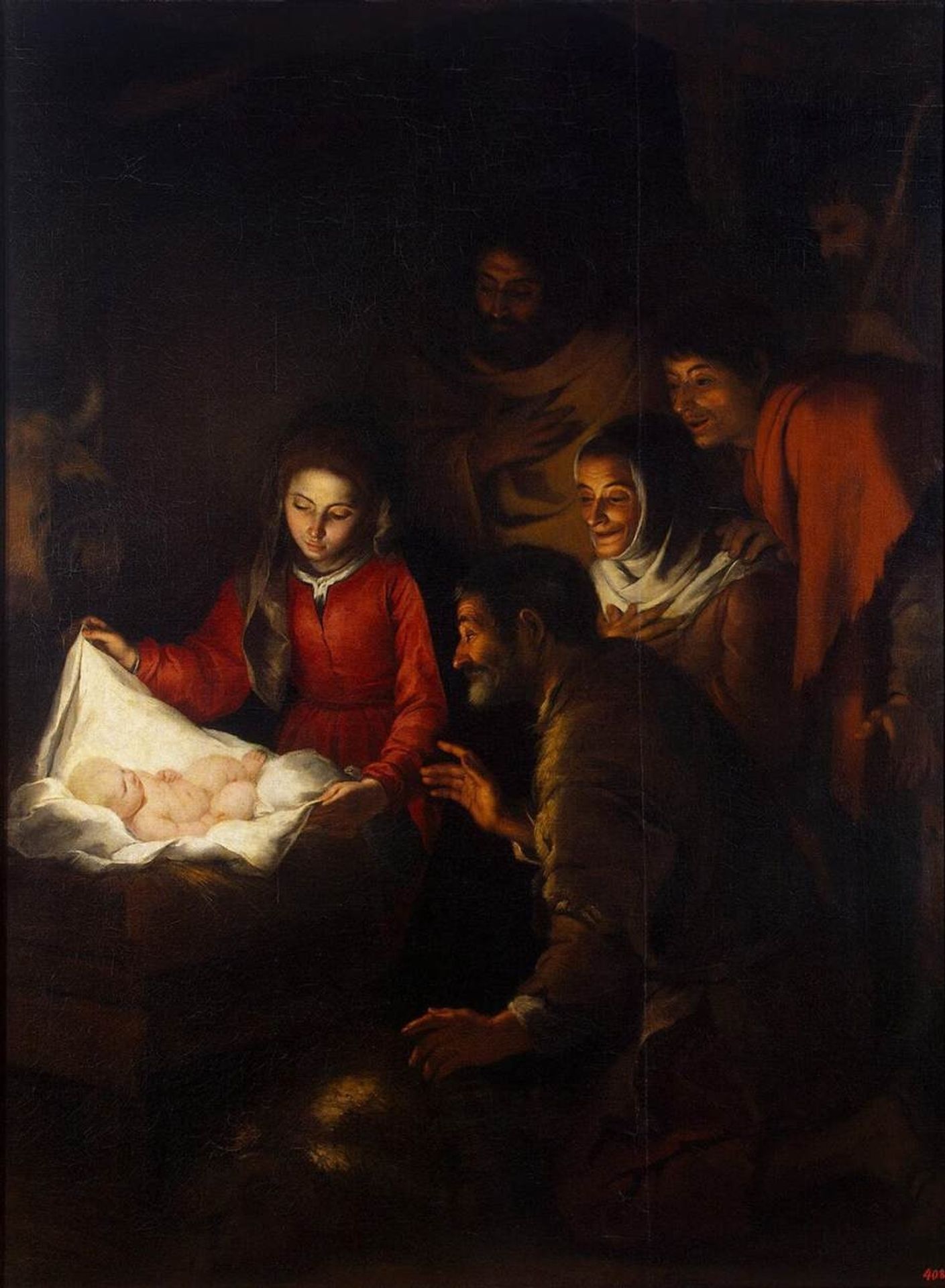 Adoration of the Shepherds by Bartolomé Estebán Murillo