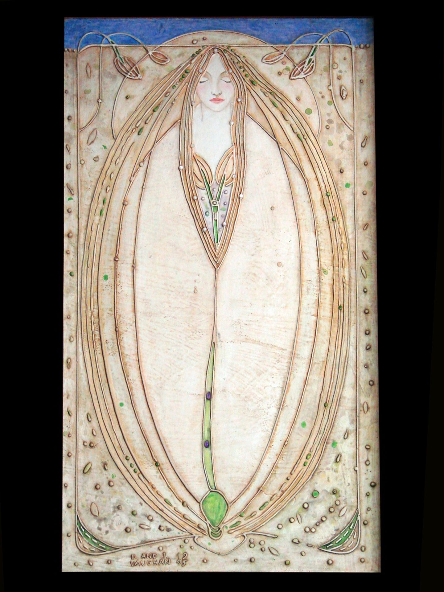 Décor de la salle à manger (House for an art lover, Glasgow) by Charles Rennie Mackintosh