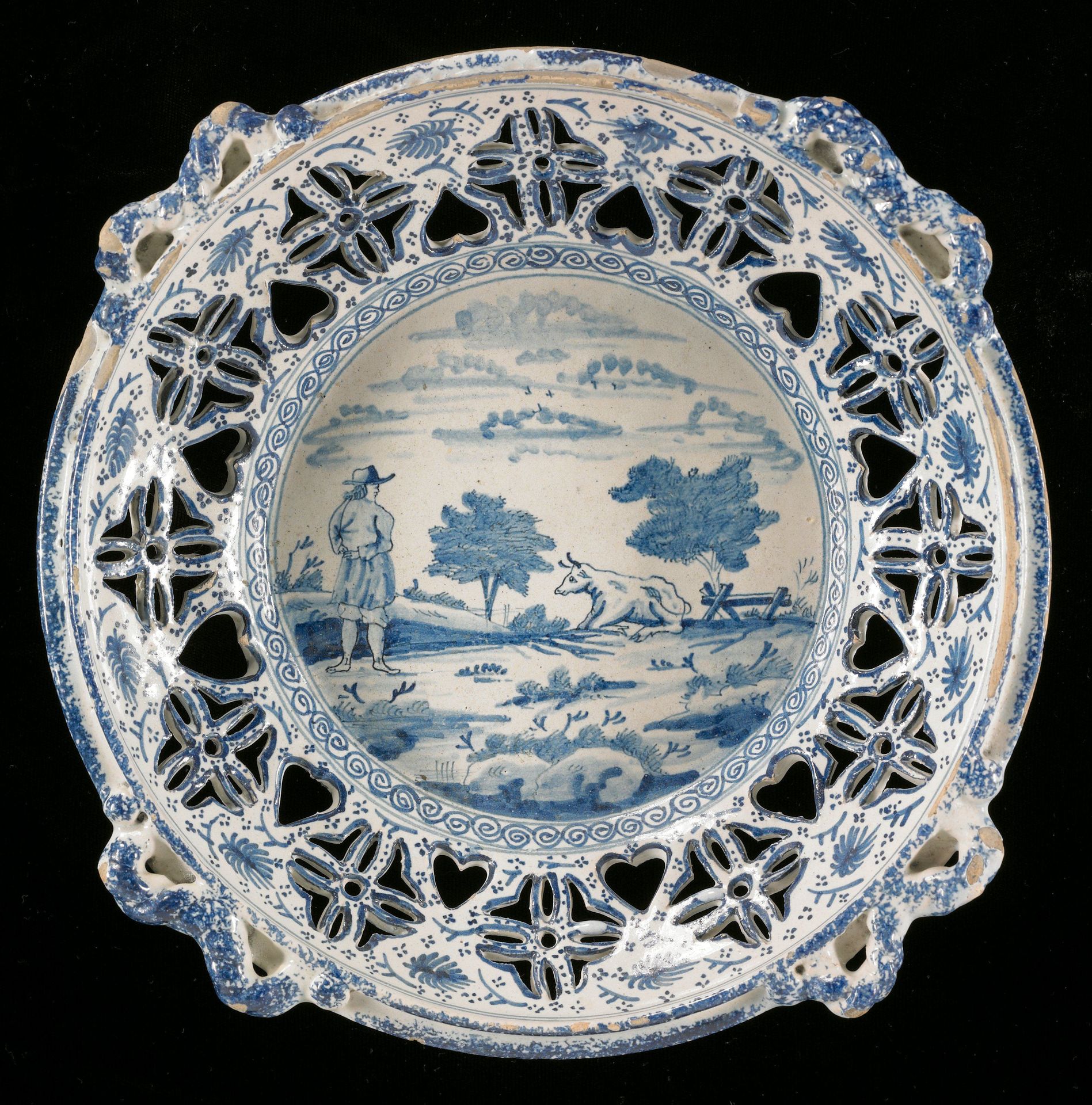 Reticulated basket by Anonymous