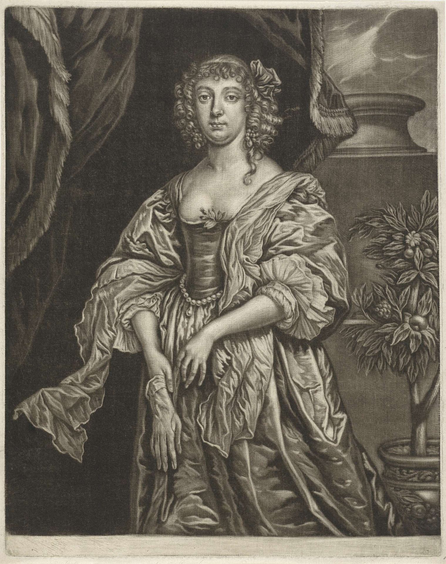 Portret van Anna van Bedford by Jan van Somer