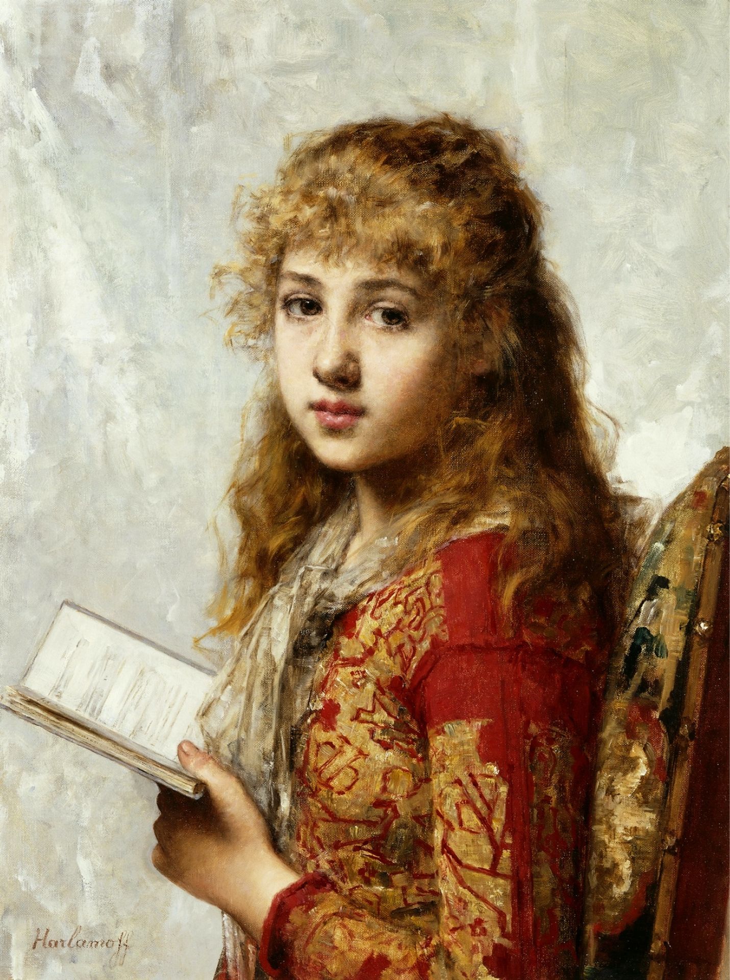 Contemplation by Alexei Harlamoff