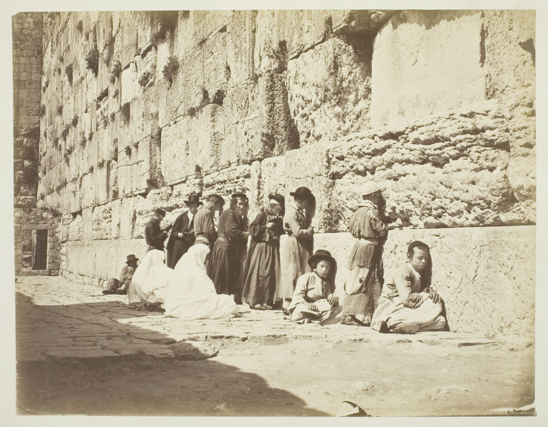 Wall of Solomon's Temple, Jews' Wailing Place by Anonymous