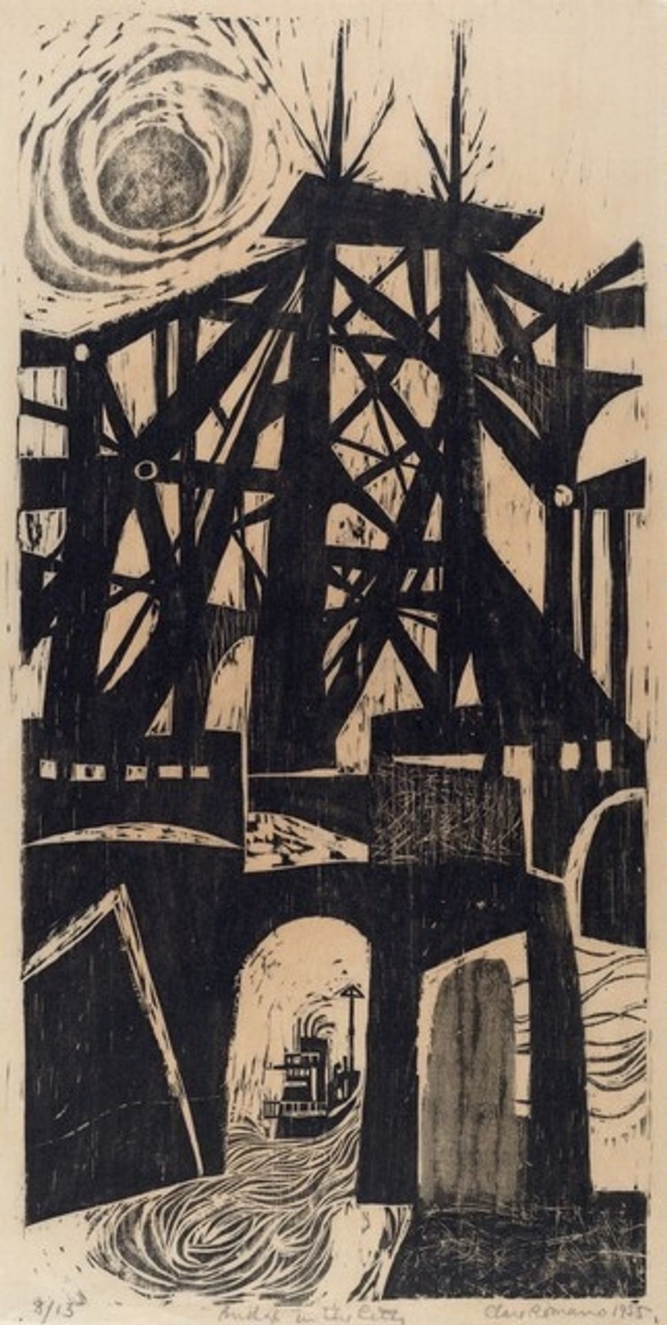 Bridge in the City by Clare Romano
