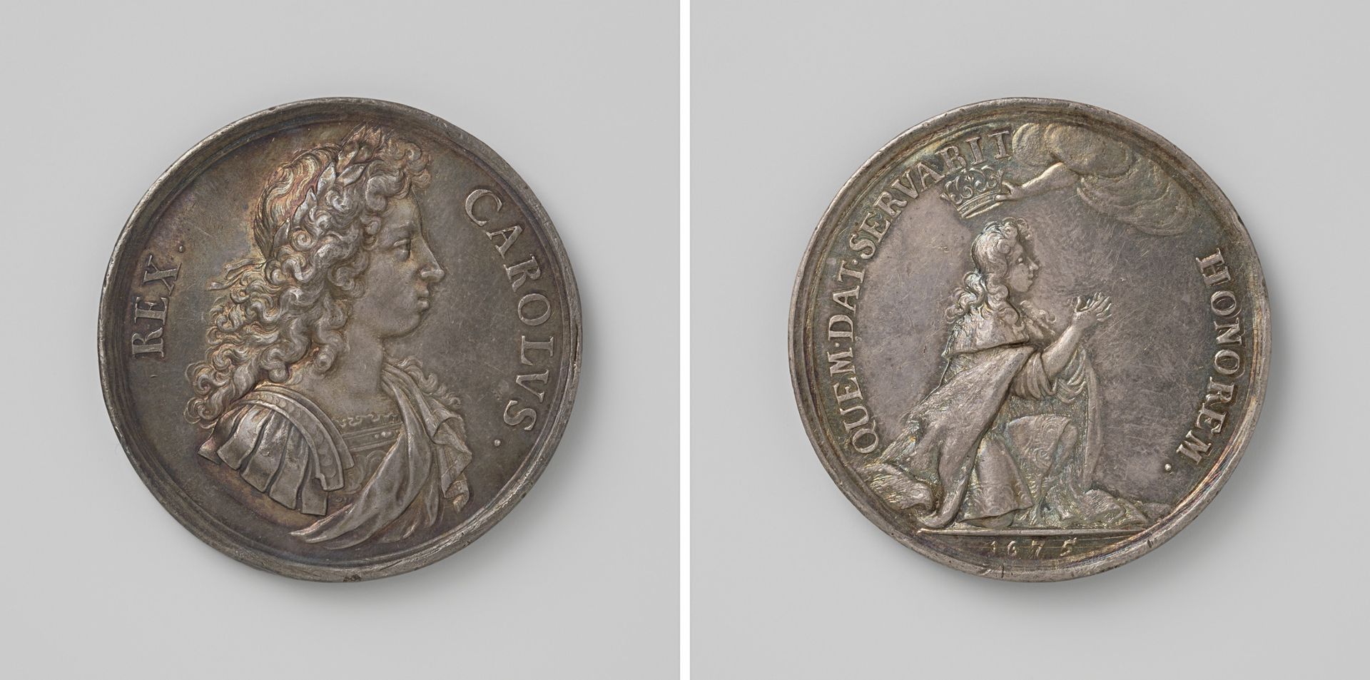 Kroning van Karel XI tot koning van Zweden by Anonymous