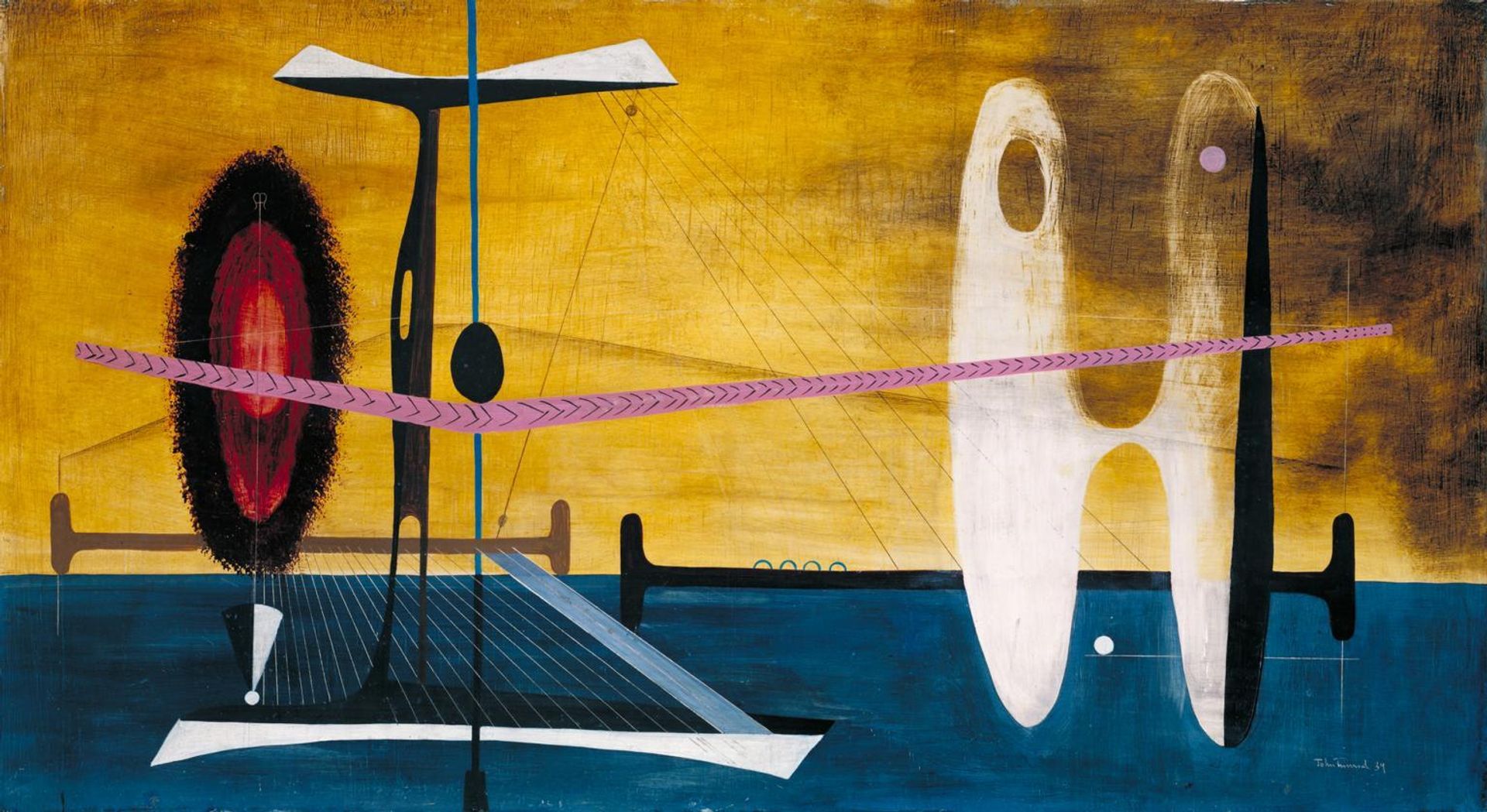 Fulcrum by  John Tunnard