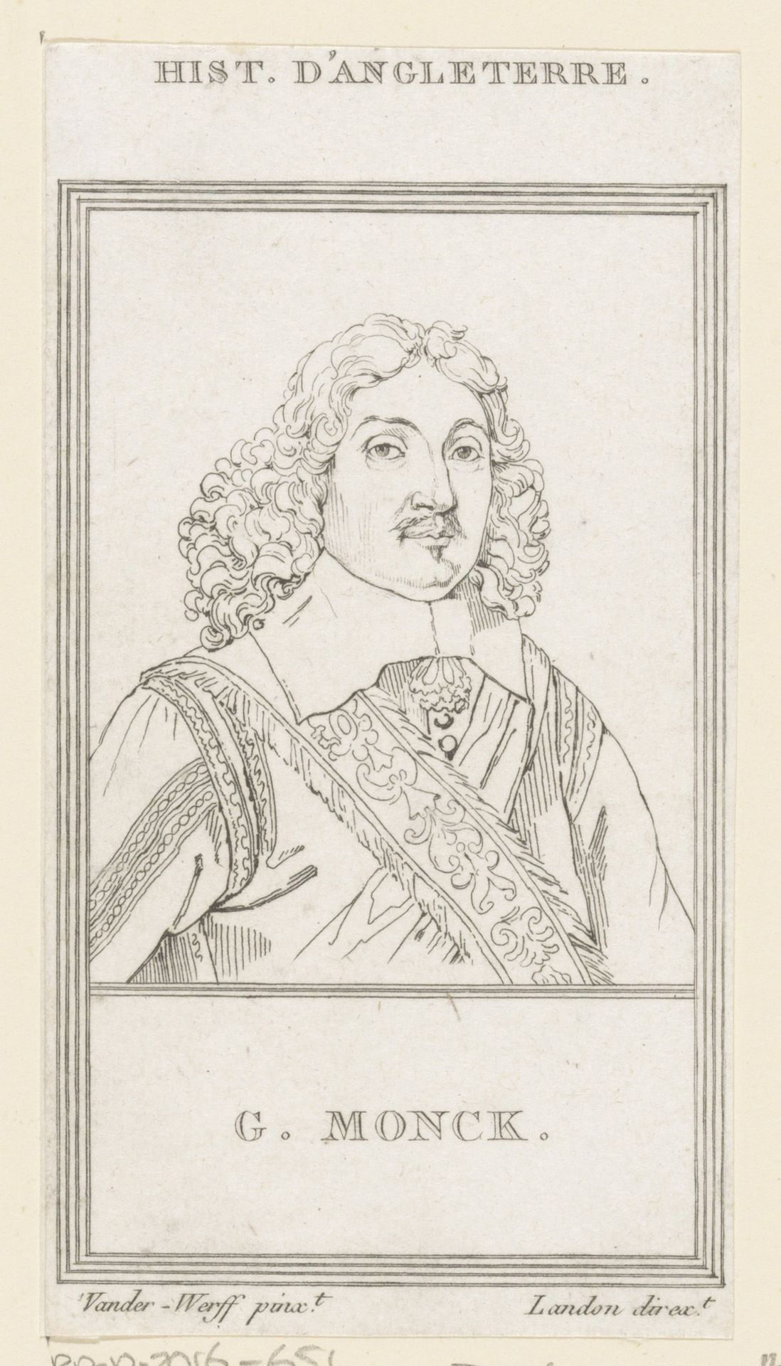 Portret van George Monck, hertog van Albemarle by Anonymous