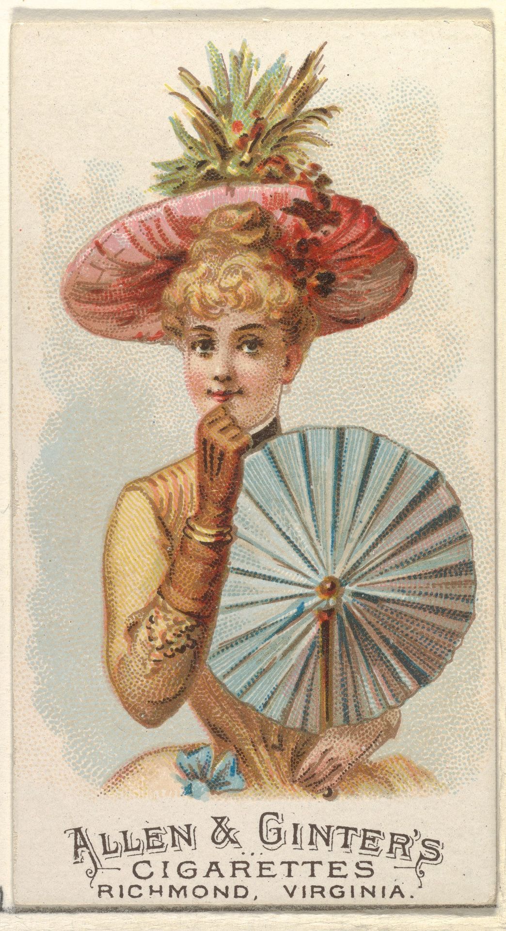 Plate 48, from the Fans of the Period series (N7) for Allen & Ginter Cigarettes Brands by Allen & Ginter
