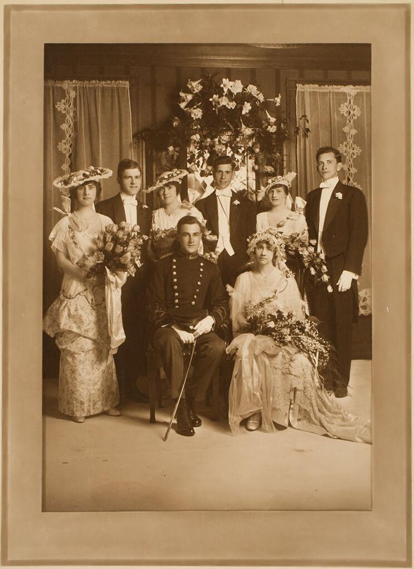 Untitled (wedding group portrait) by Martin Schweig