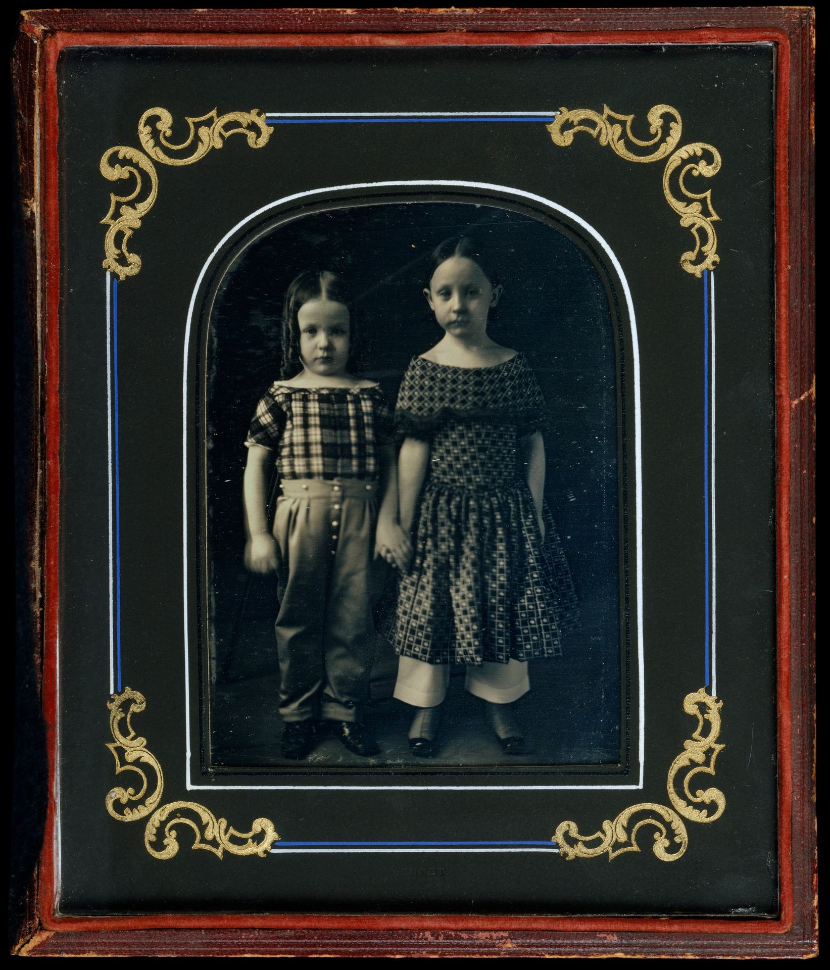 [Boy and Girl Holding Hands] by Bennet