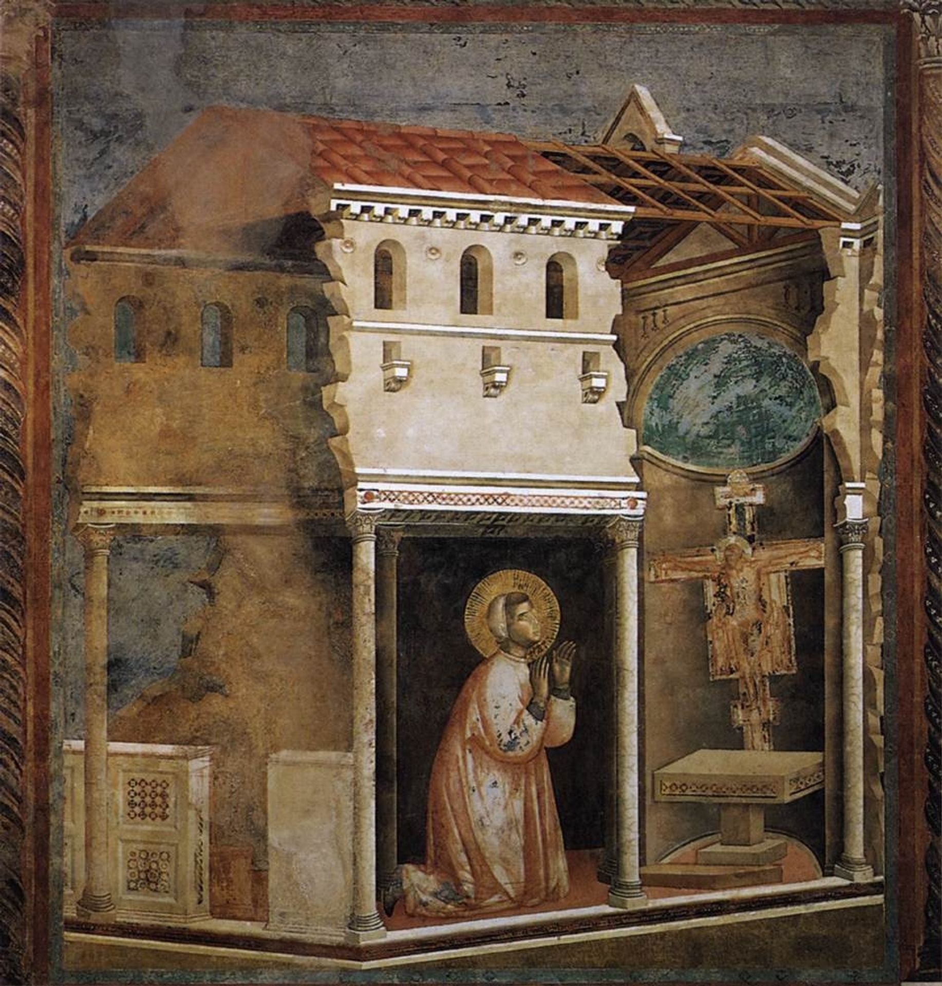 Miracle of the Crucifix by Giotto