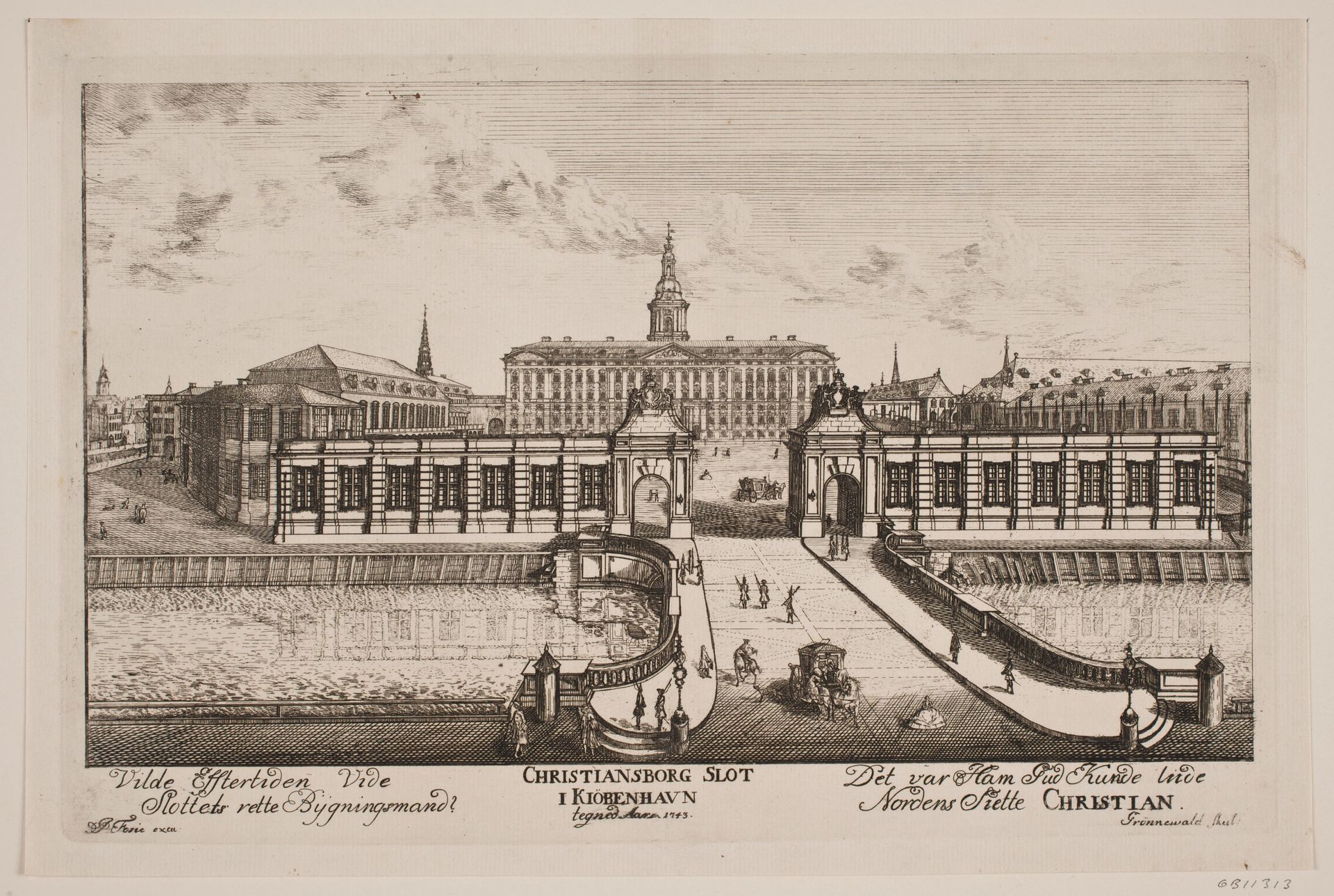 Christiansborg Slot by Poul Isac Grønvold