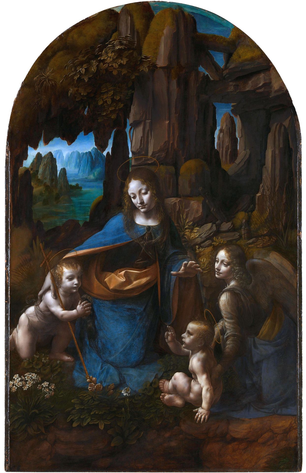 The Virgin of the Rocks by Leonardo da Vinci