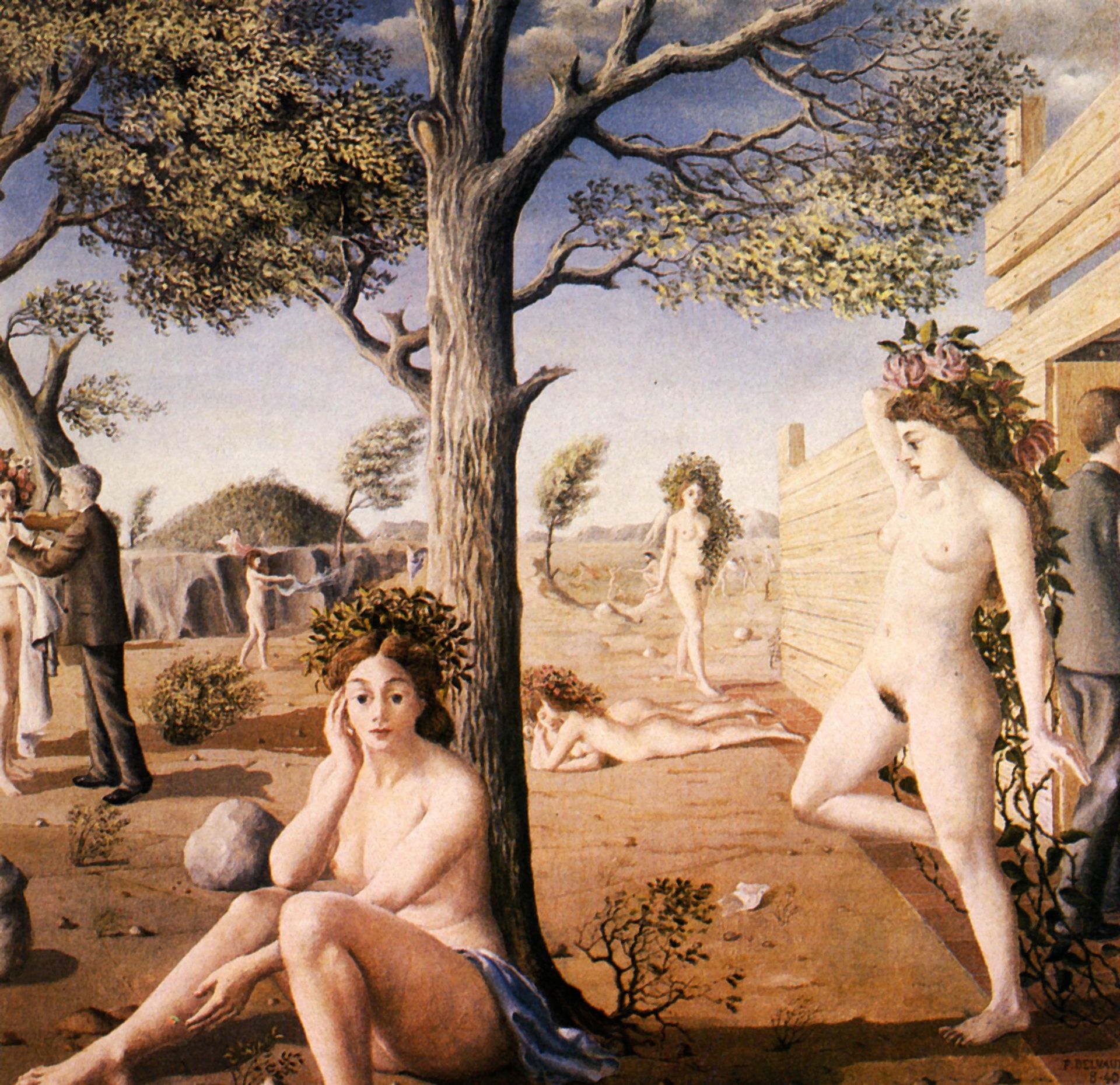 The Concert by Paul Delvaux
