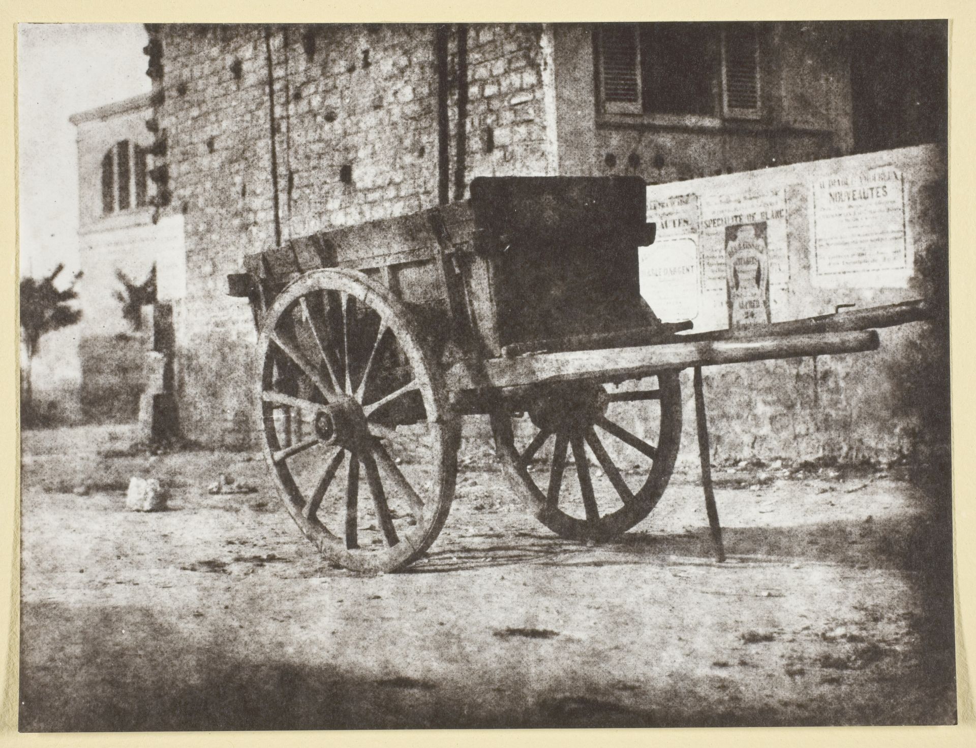 Le Tombereau by Hippolyte Bayard