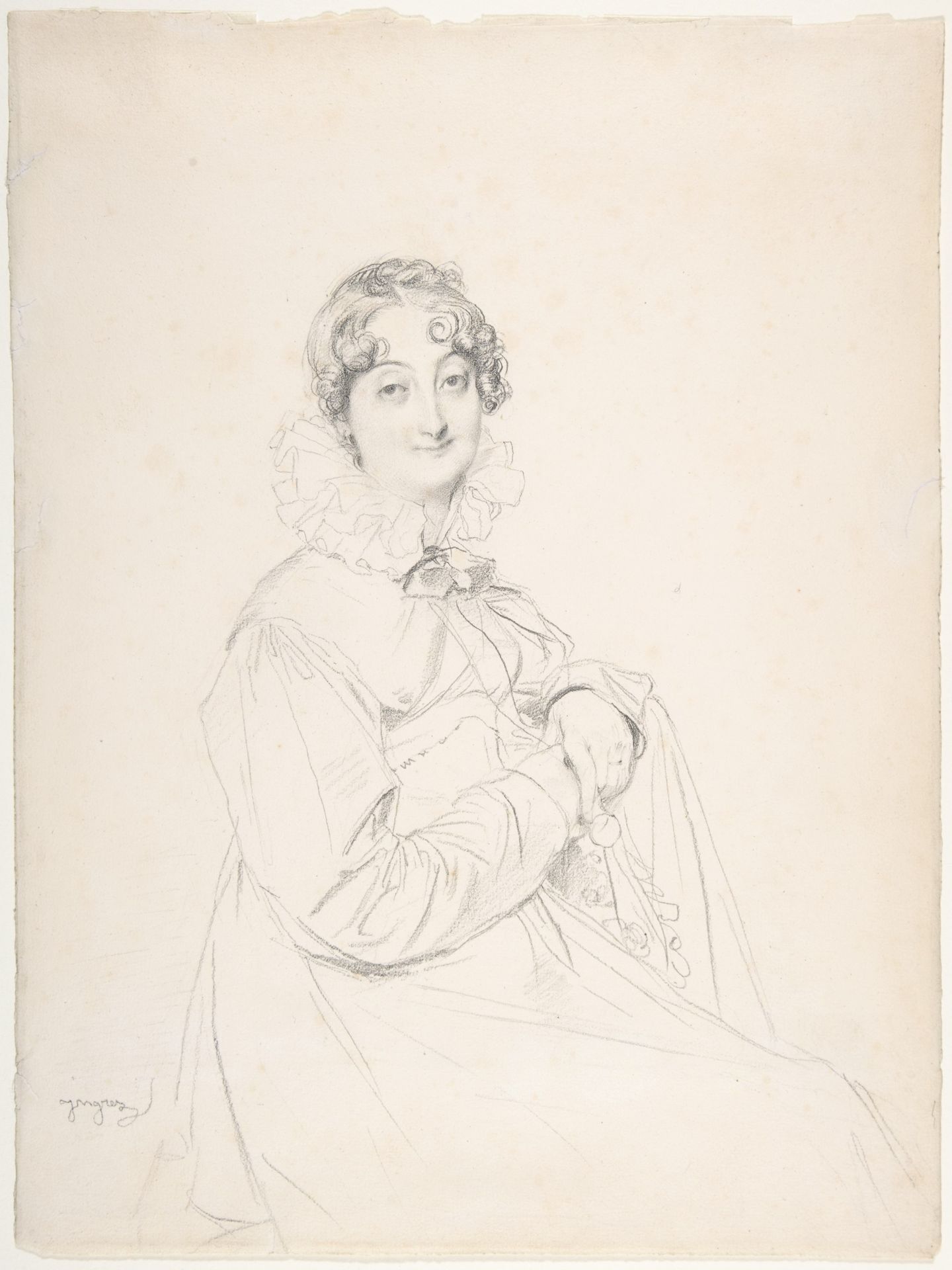 Comtesse Turpin de Crissé by Jean Auguste Dominique Ingres