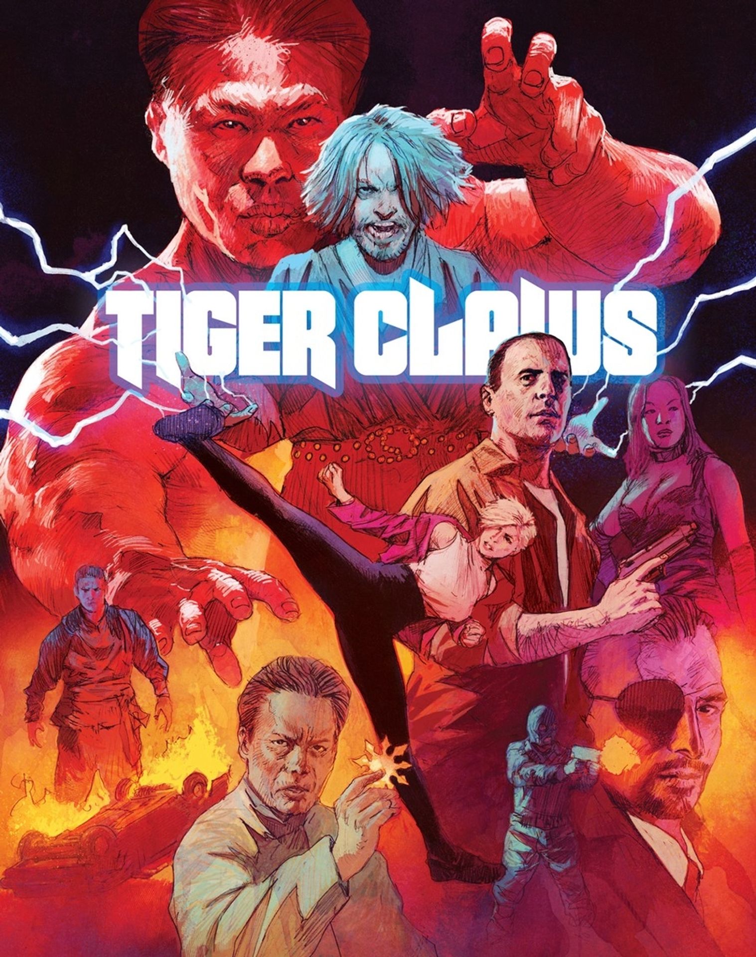 Tiger Claws – Blu-Ray Cover by Robert Sammelin
