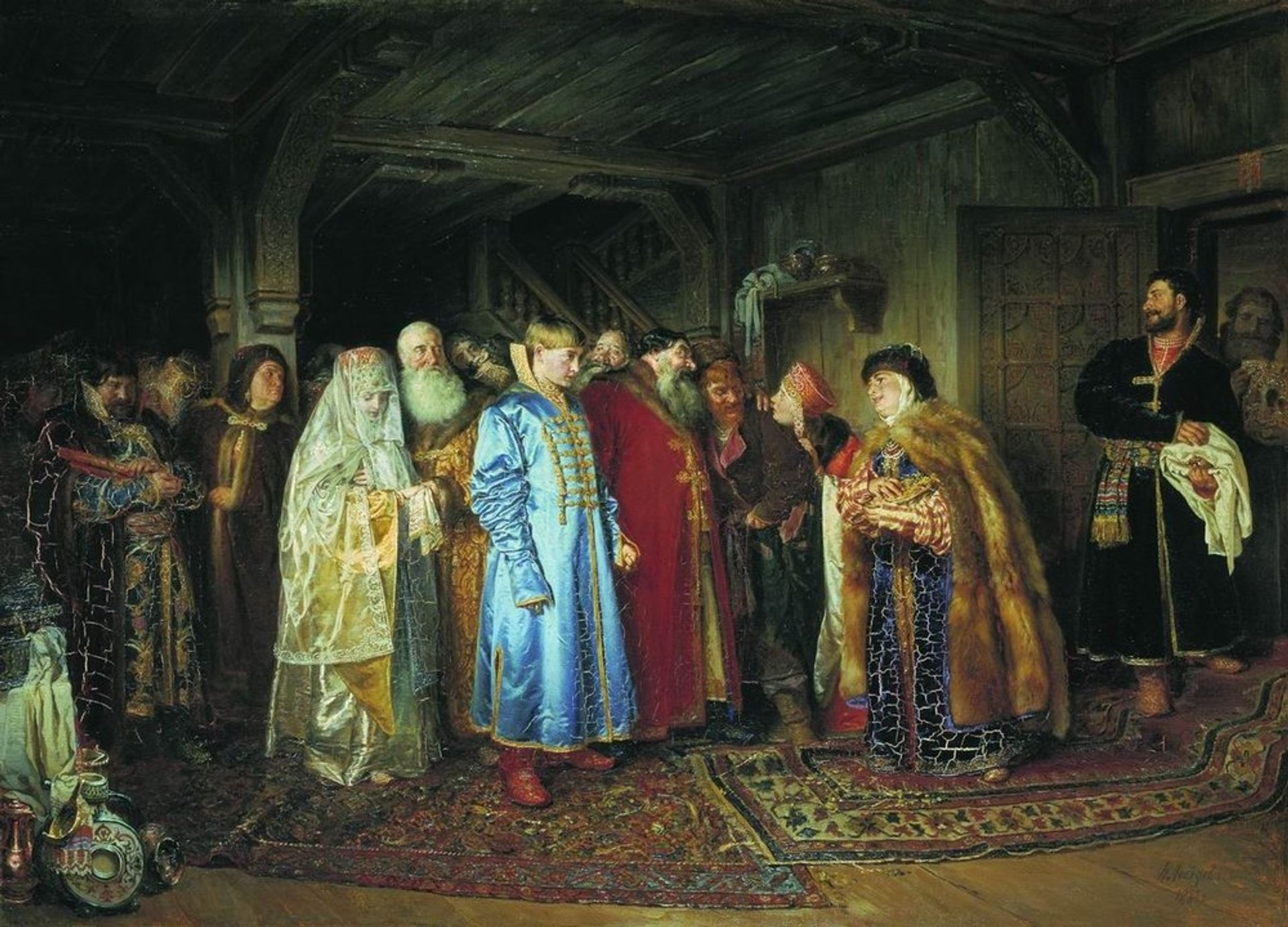 Boyar Wedding by Klavdy Lebedev