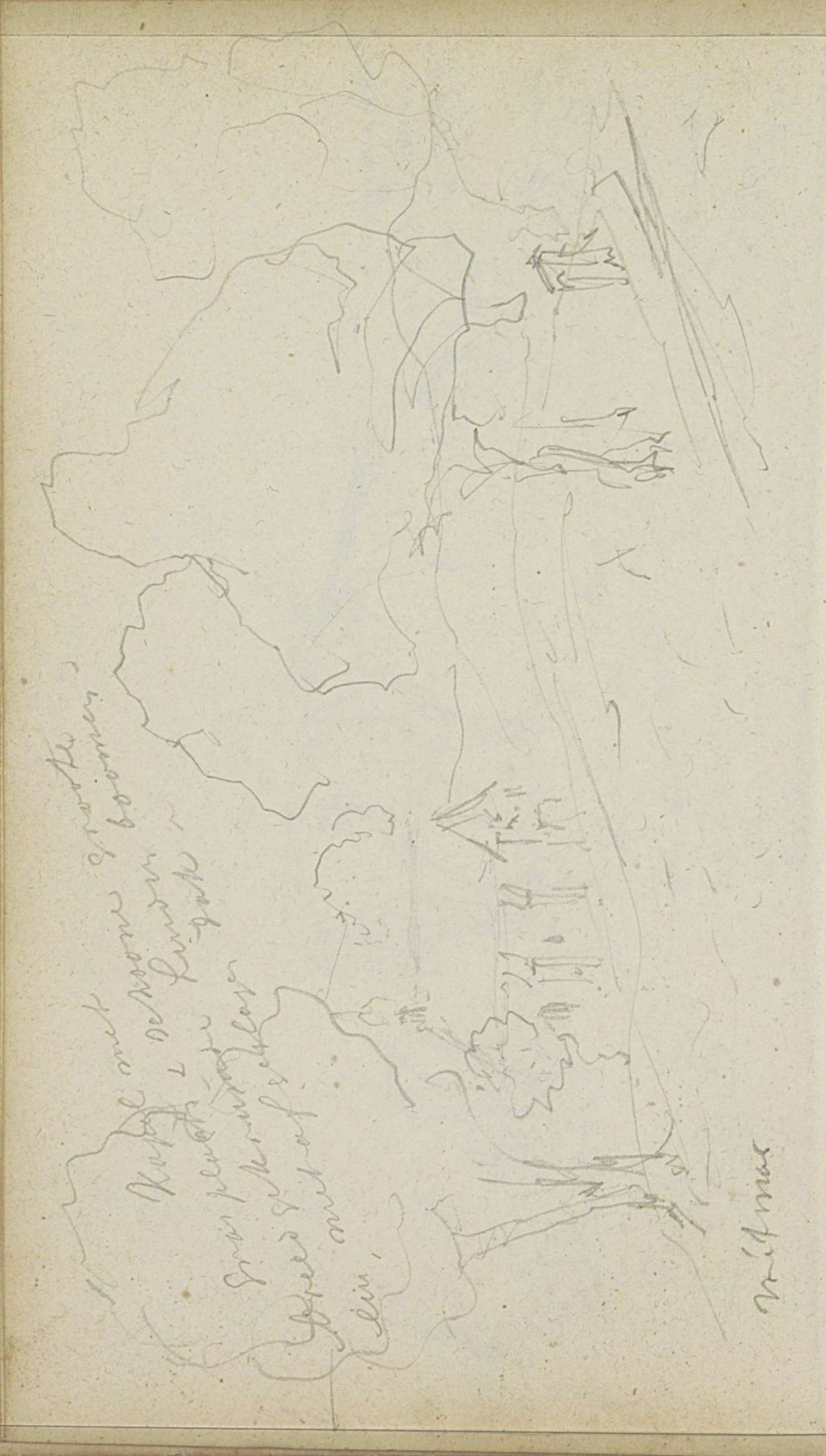 Kapel tussen de bomen by Johannes Tavenraat