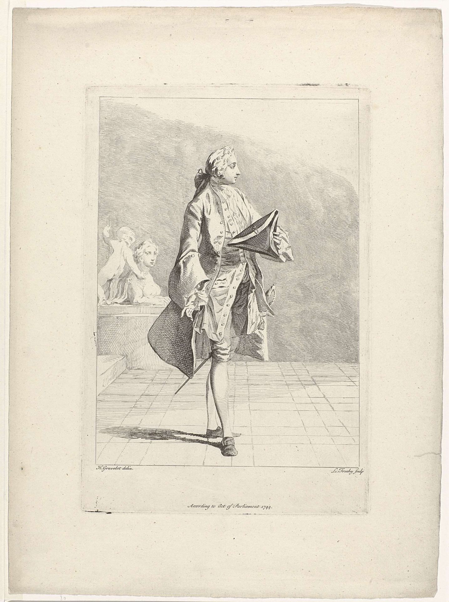 Fashion and Elegance: Fashionable Ladies and Gentlemen of the 1740s by Louis Truchy