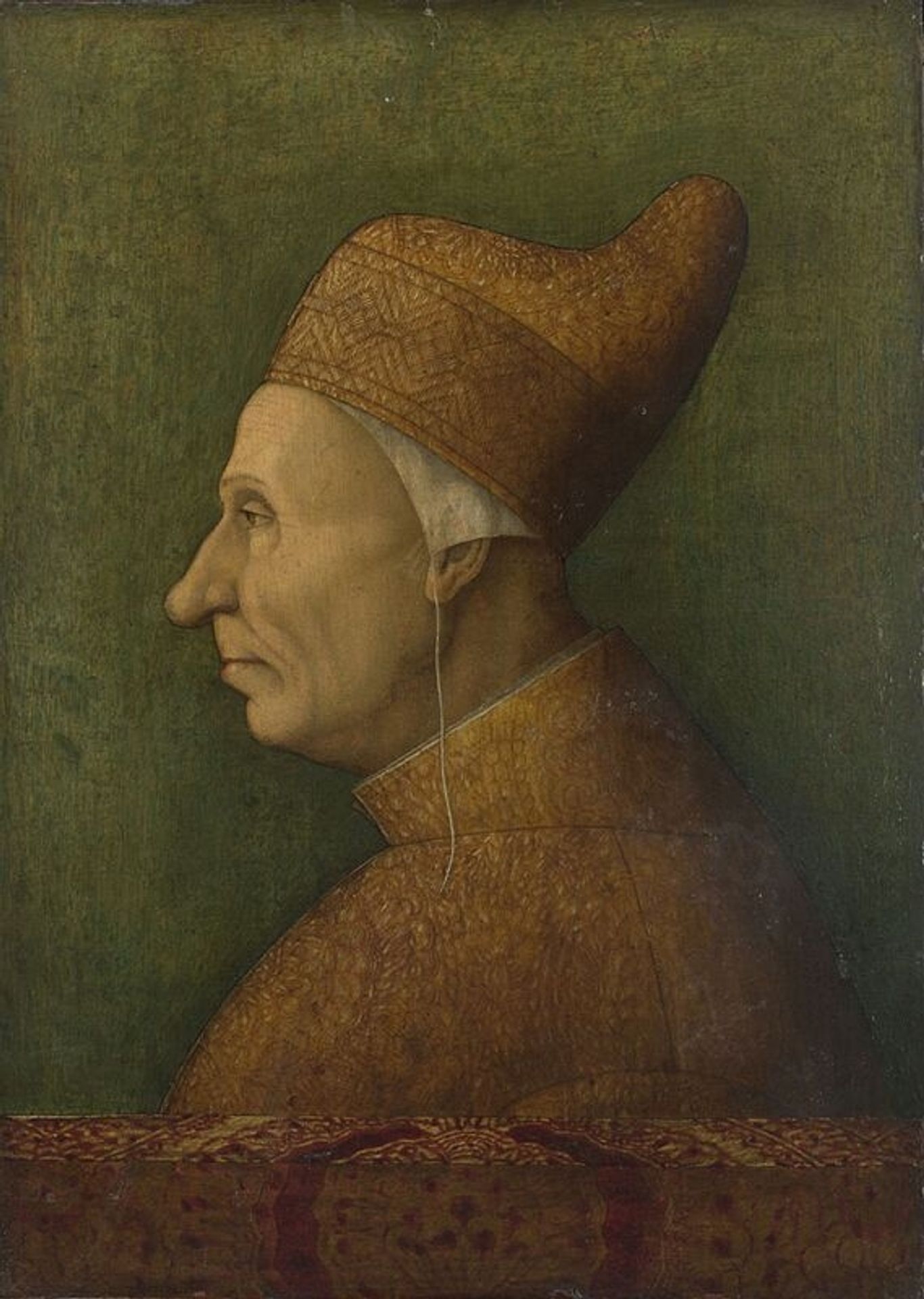 Portrait of the Doge of Venice Nicolò Marcello by Gentile Bellini