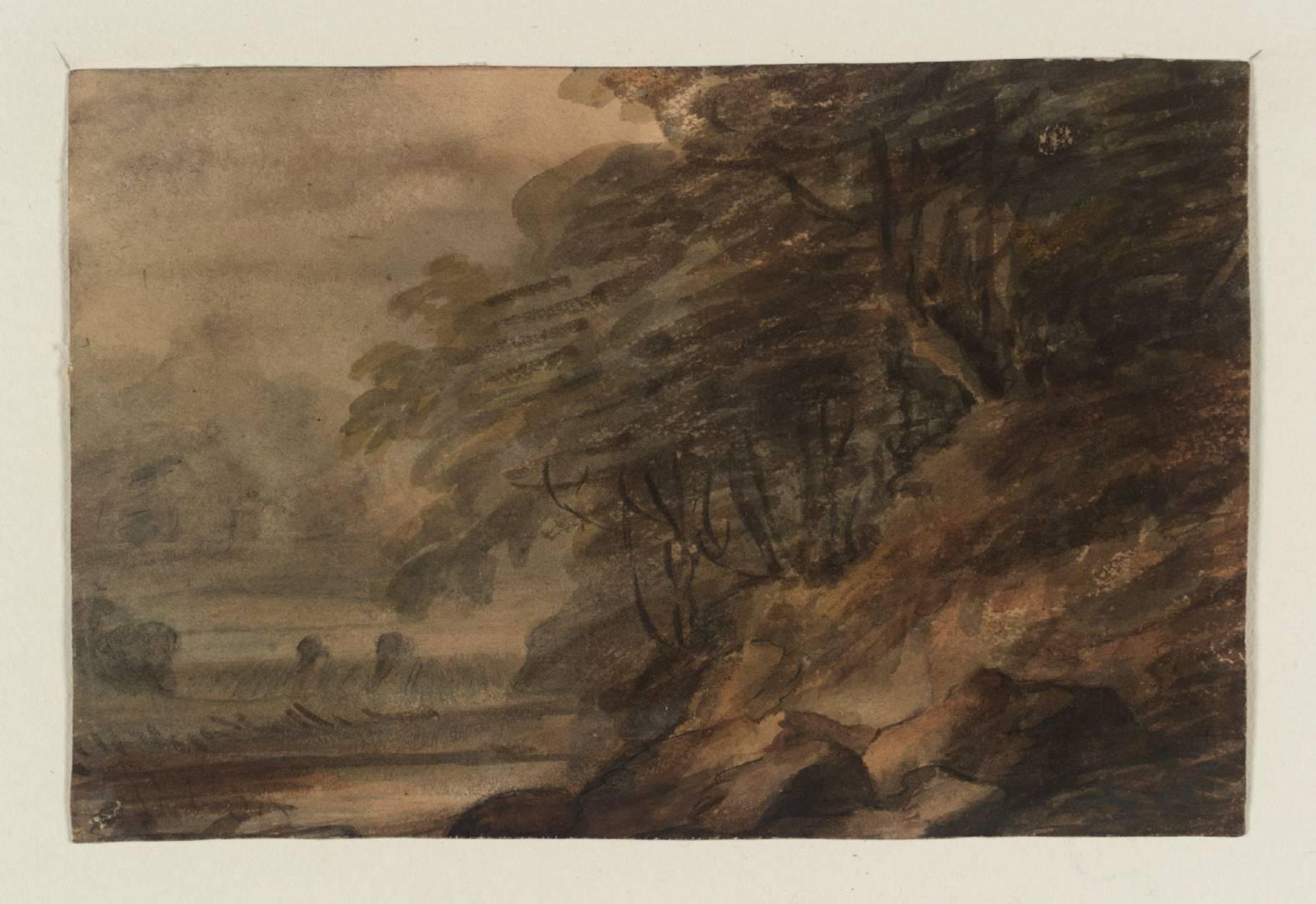 Evening Landscape by Thomas Gainsborough