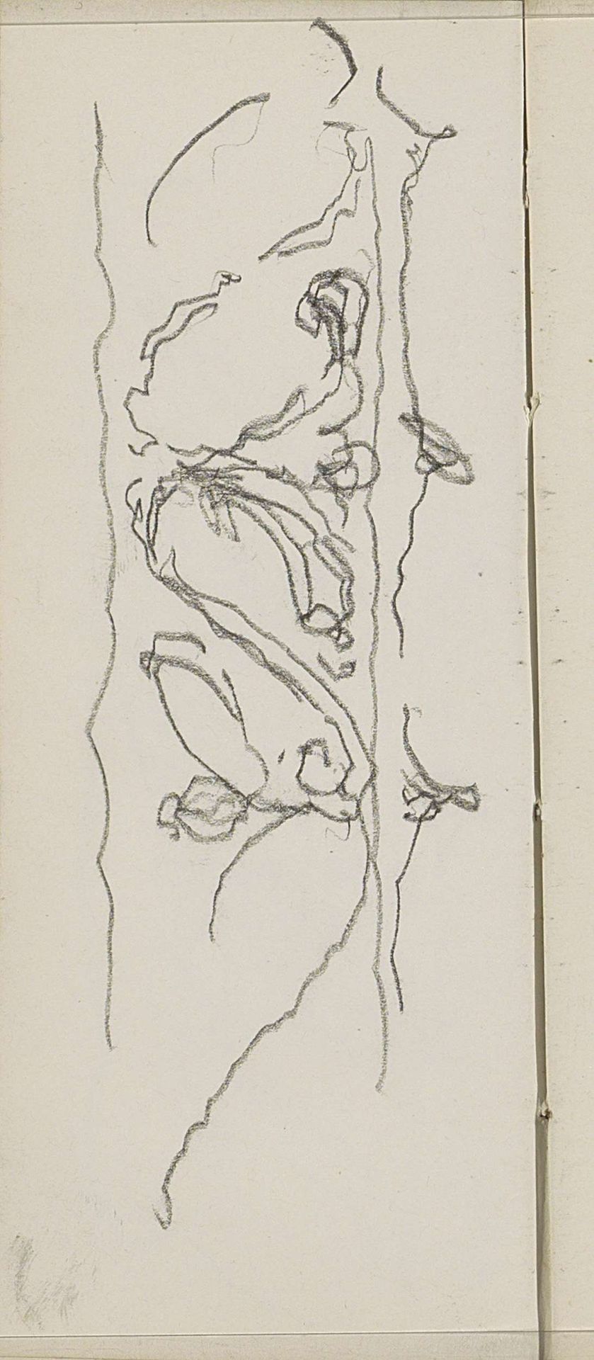 Band met floraal motief by Gerrit Willem Dijsselhof