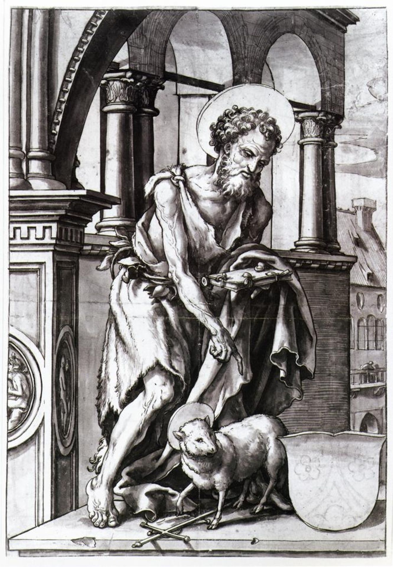 St. John the Baptist by Hans Holbein the Younger