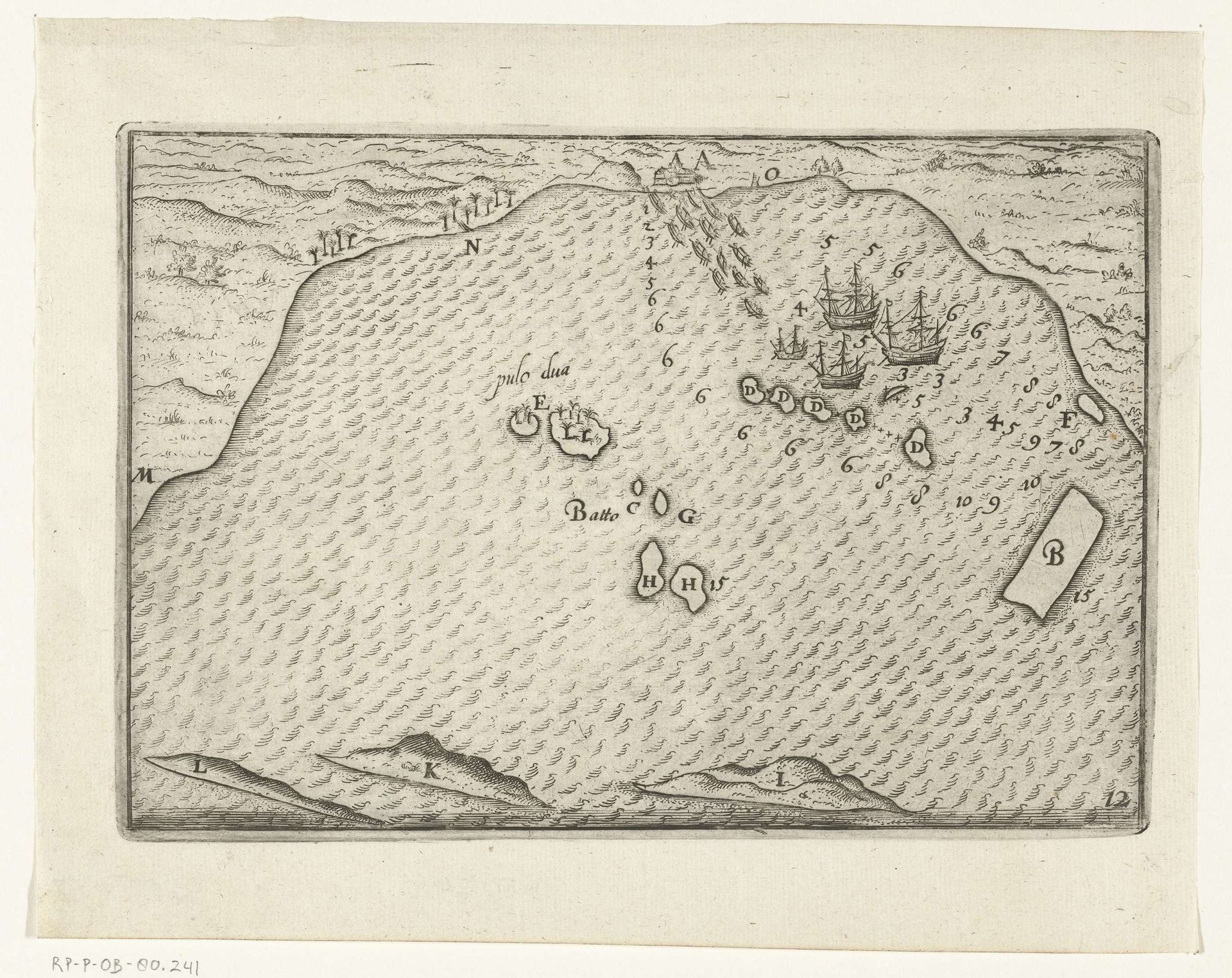 Baai van Bantam, 1596 by Anonymous