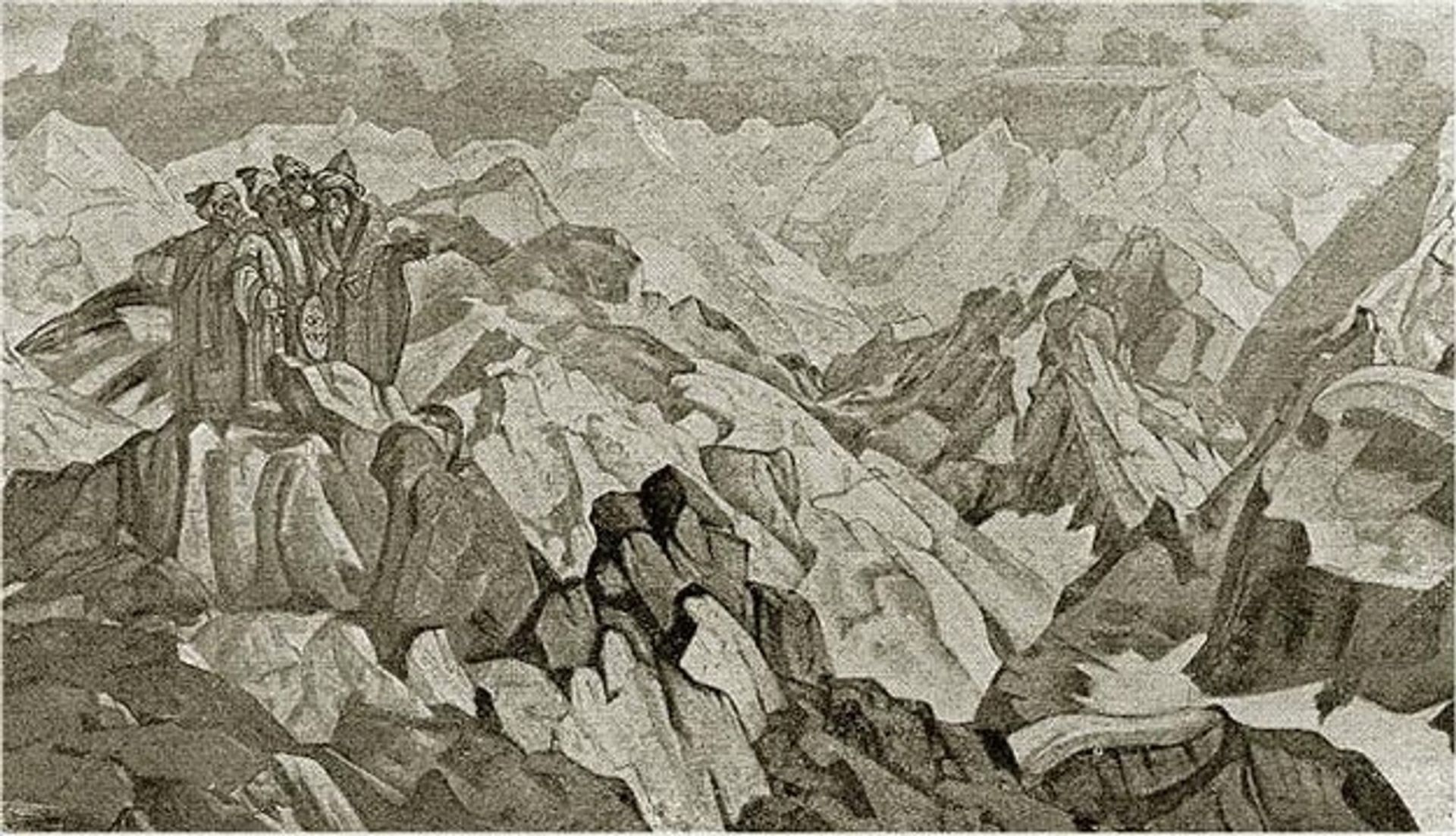 Boundary of kingdoms by Nicholas Roerich