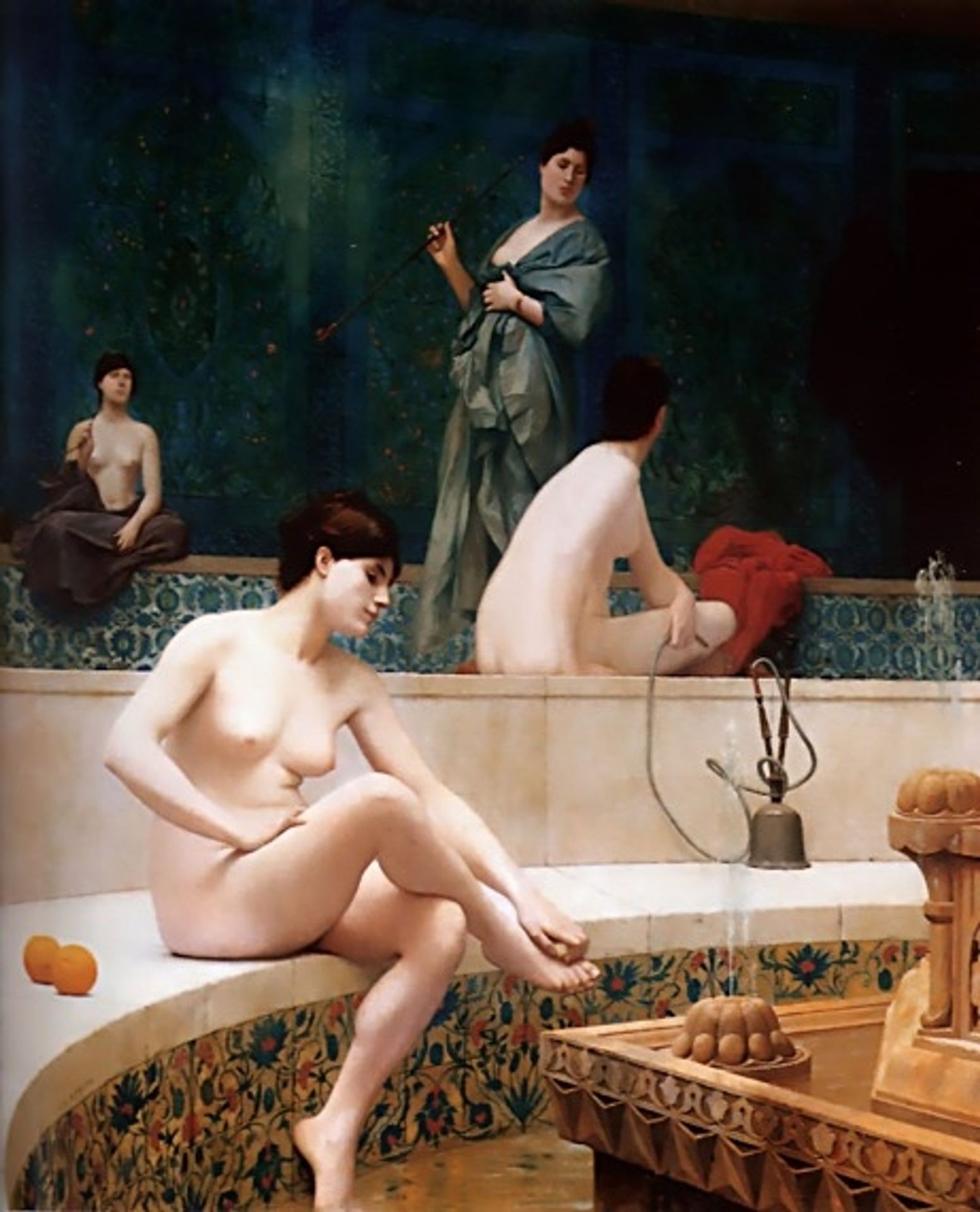 The Harem Bath by Jean-Léon Gérôme