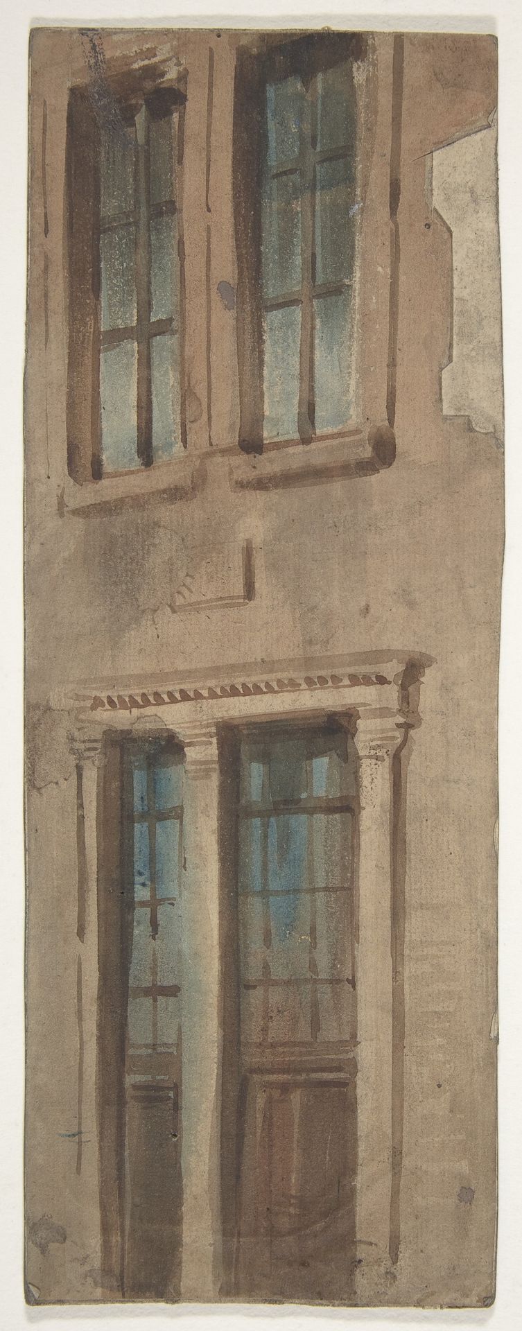 Design for a Stage Set at the Opéra, Paris by Eugène Cicéri