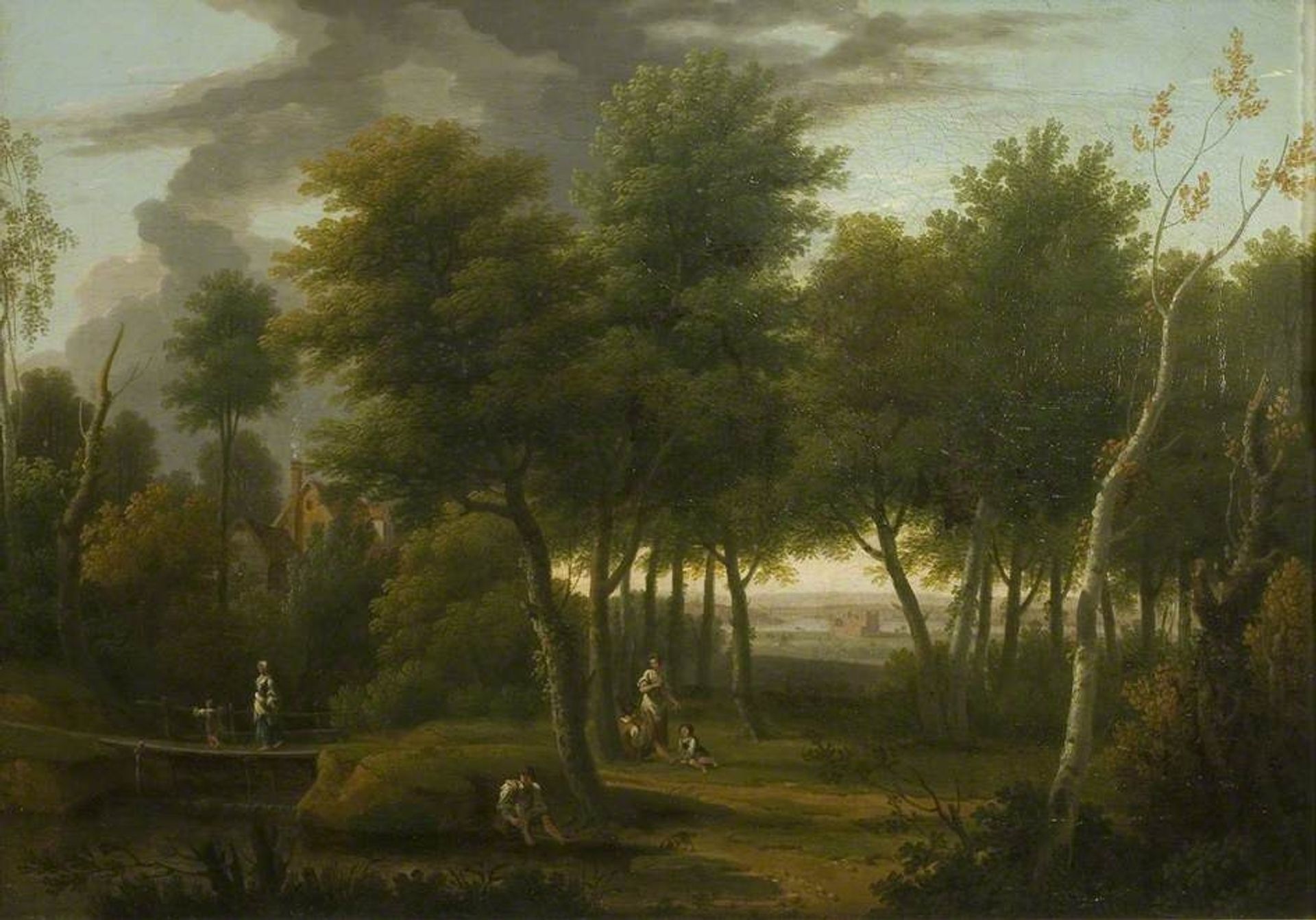 Woody Landscape by George Lambert