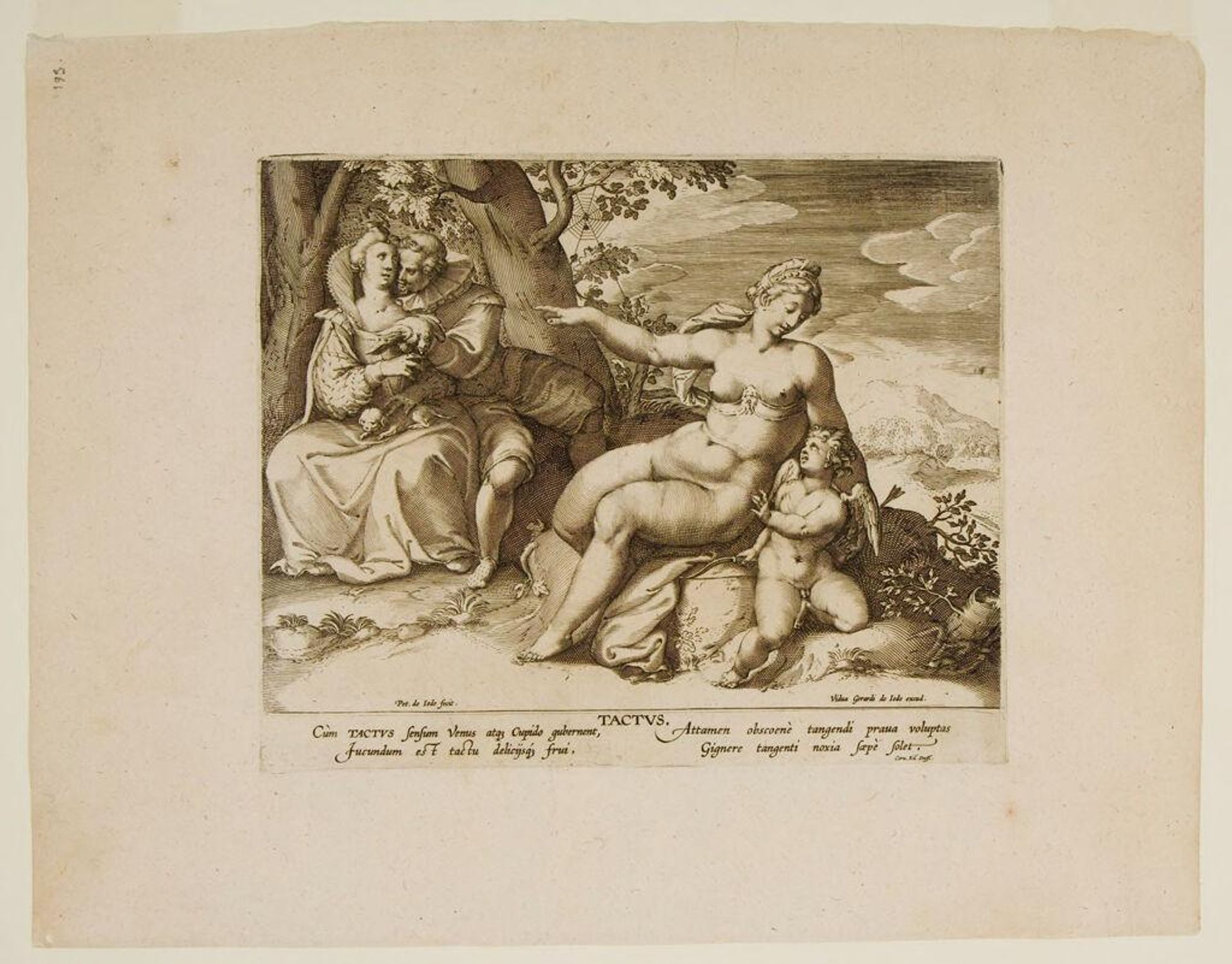 Touch by Pieter de Jode, the Elder