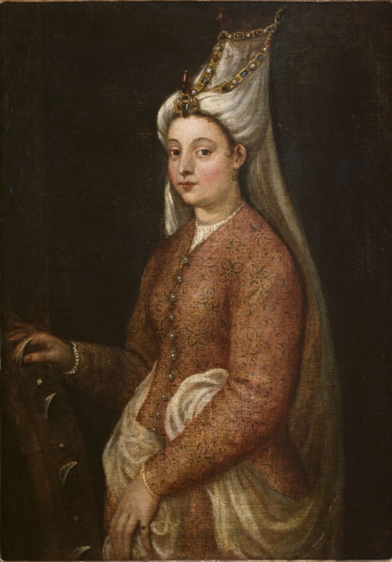 Cameria, daughter of Suleiman the Magnificent by Titian