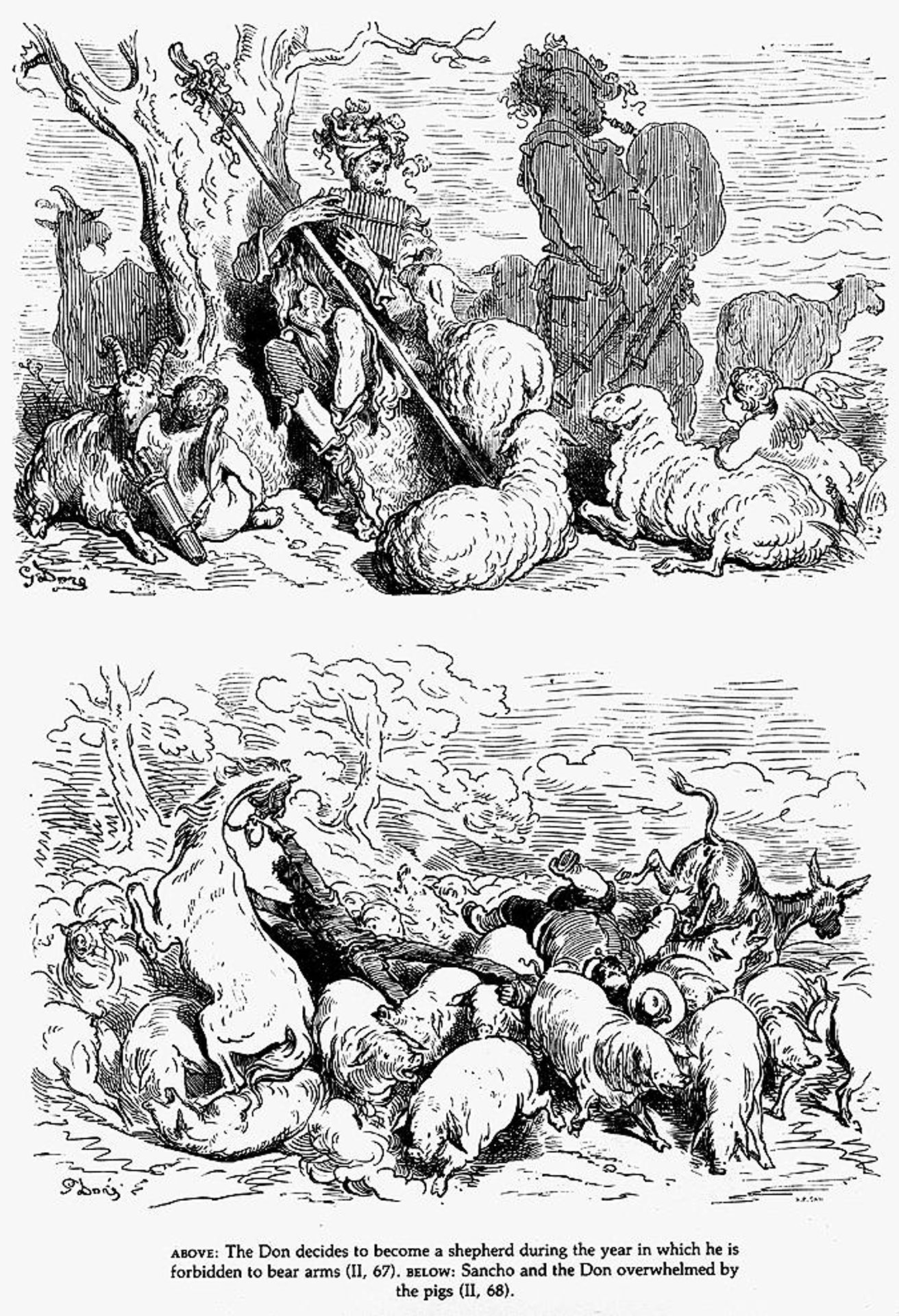 Don Quixote by Gustave Dore