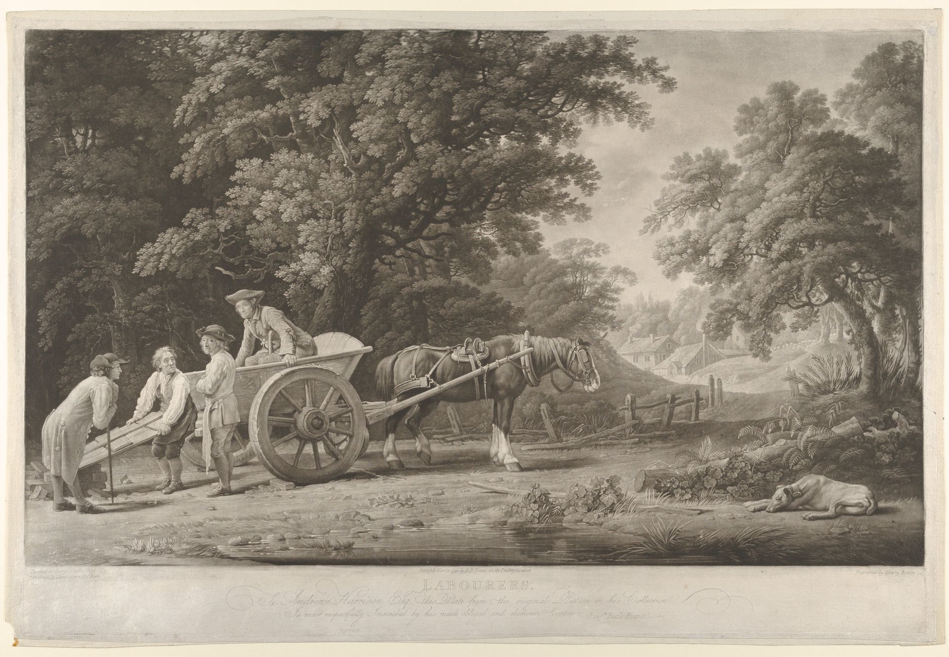 Labourers by Richard Earlom