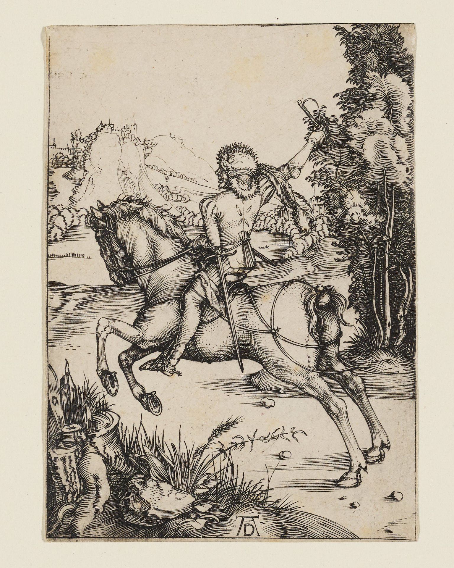 The Little Courier by Albrecht Durer