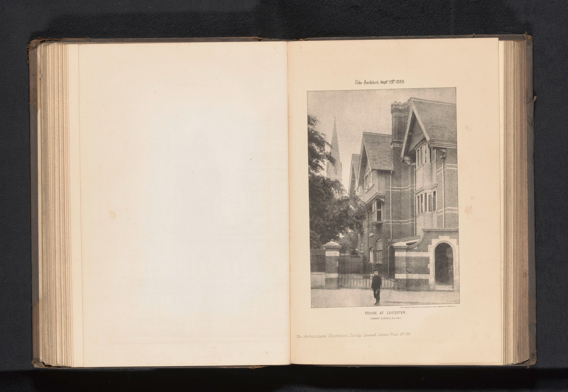 Huizen te Leicester by Anonymous