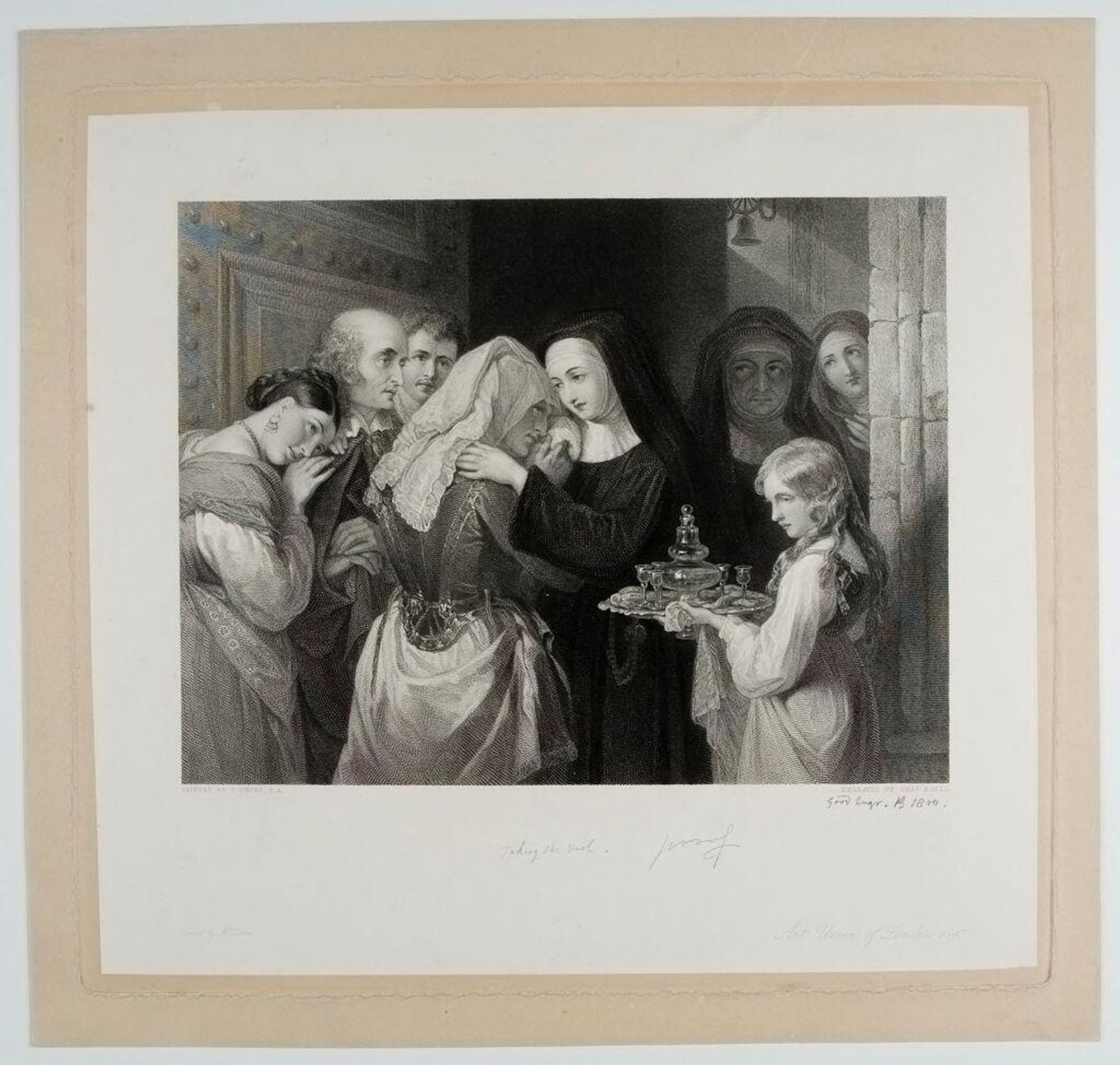 Taking the Veil by Charles Rolls
