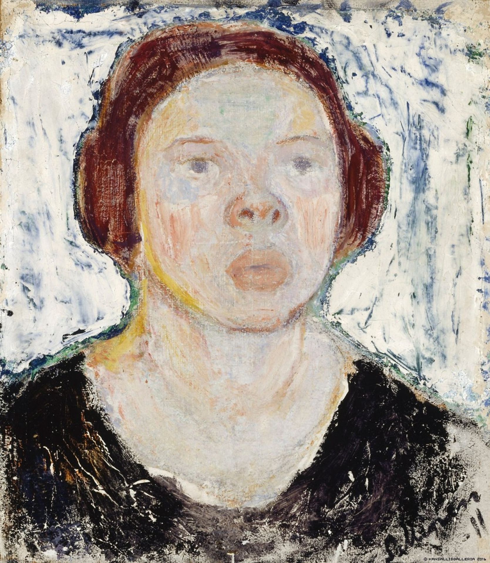 Mirri Mustassa Puvussa by Sallinen Tyko
