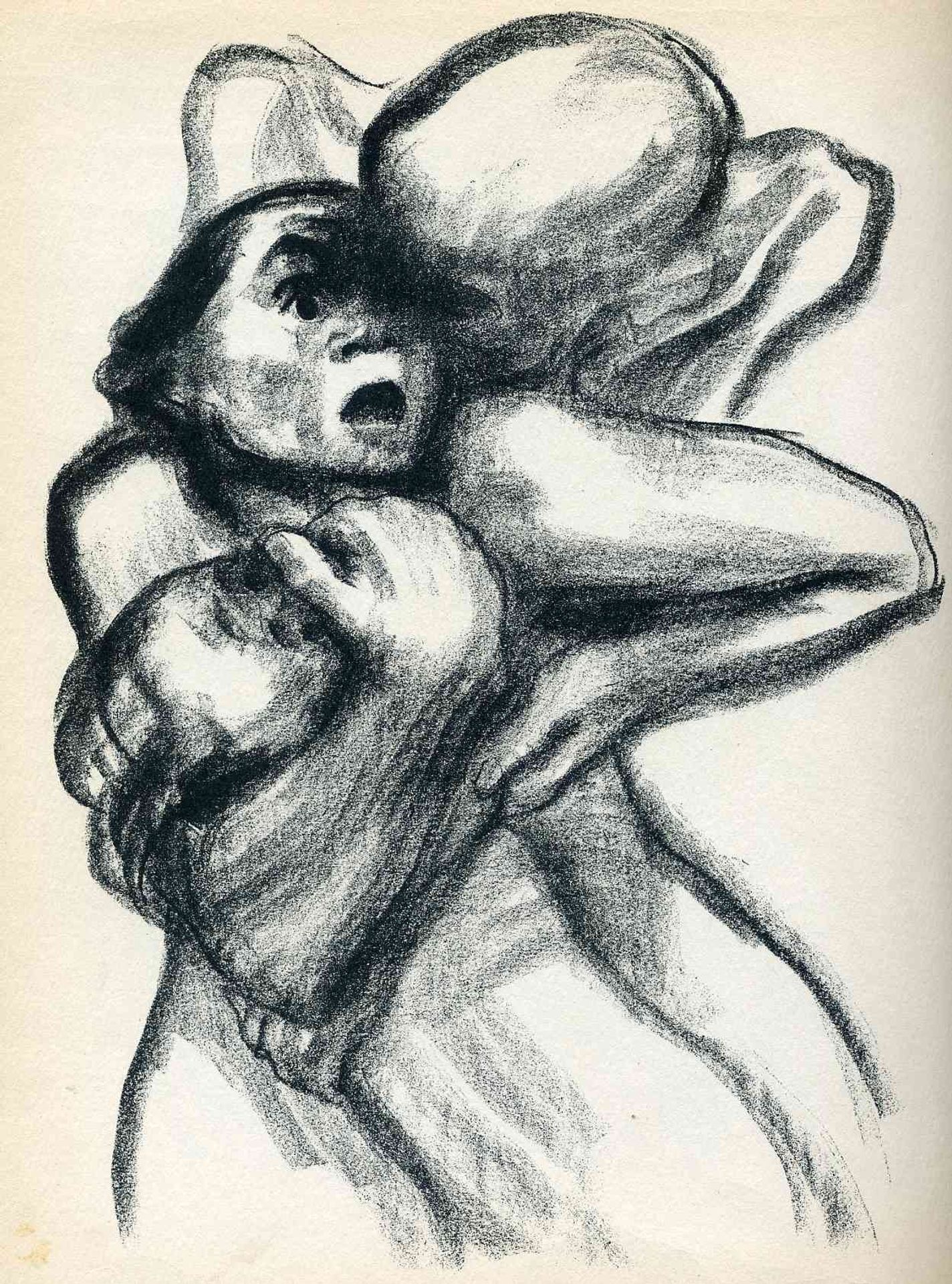 Death Seizing A Woman by Kathe Kollwitz