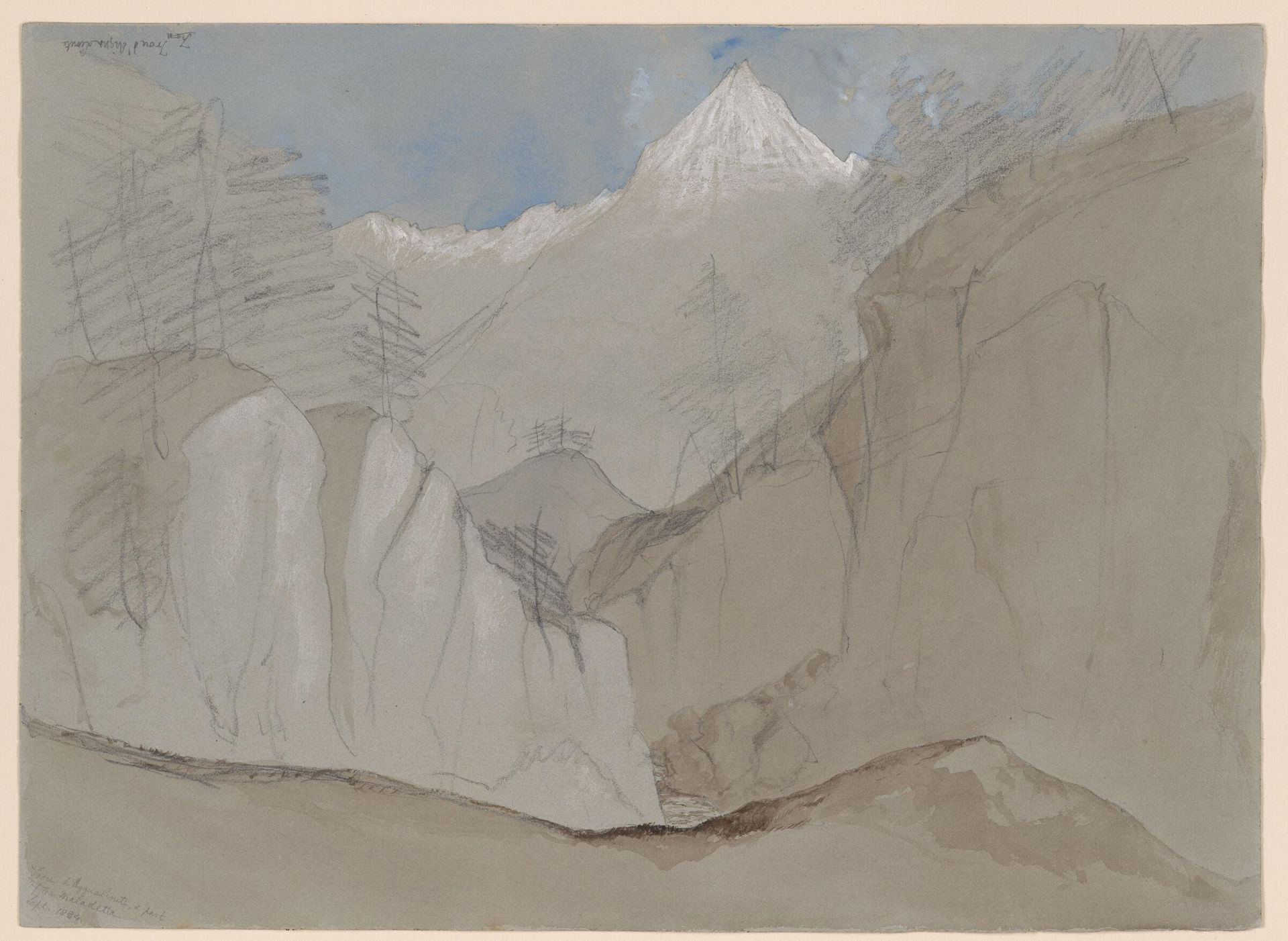 Mountainous Landscape by James Duffield Harding