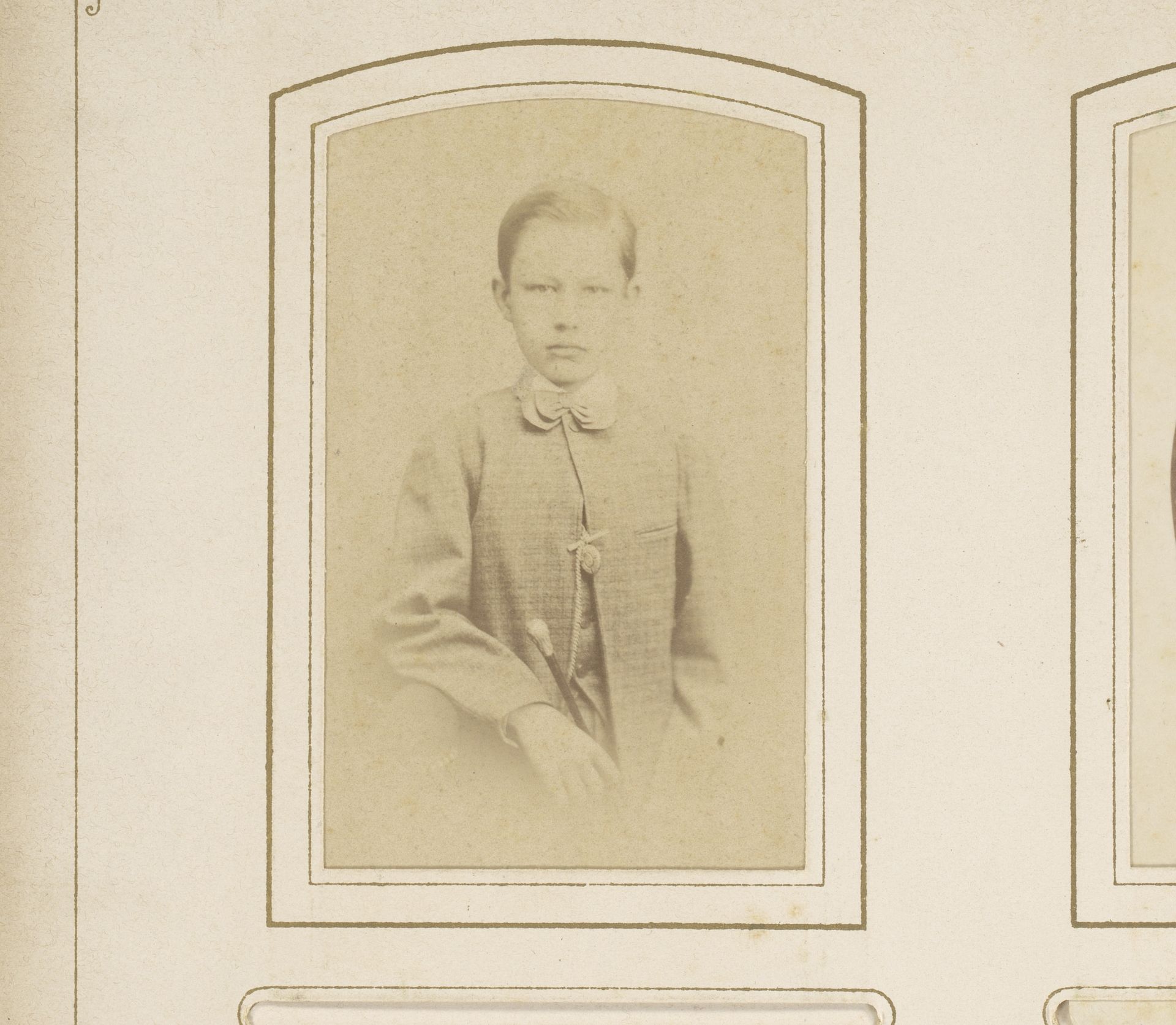 Portret van een jongen by Willem Frederik Vinkenbos