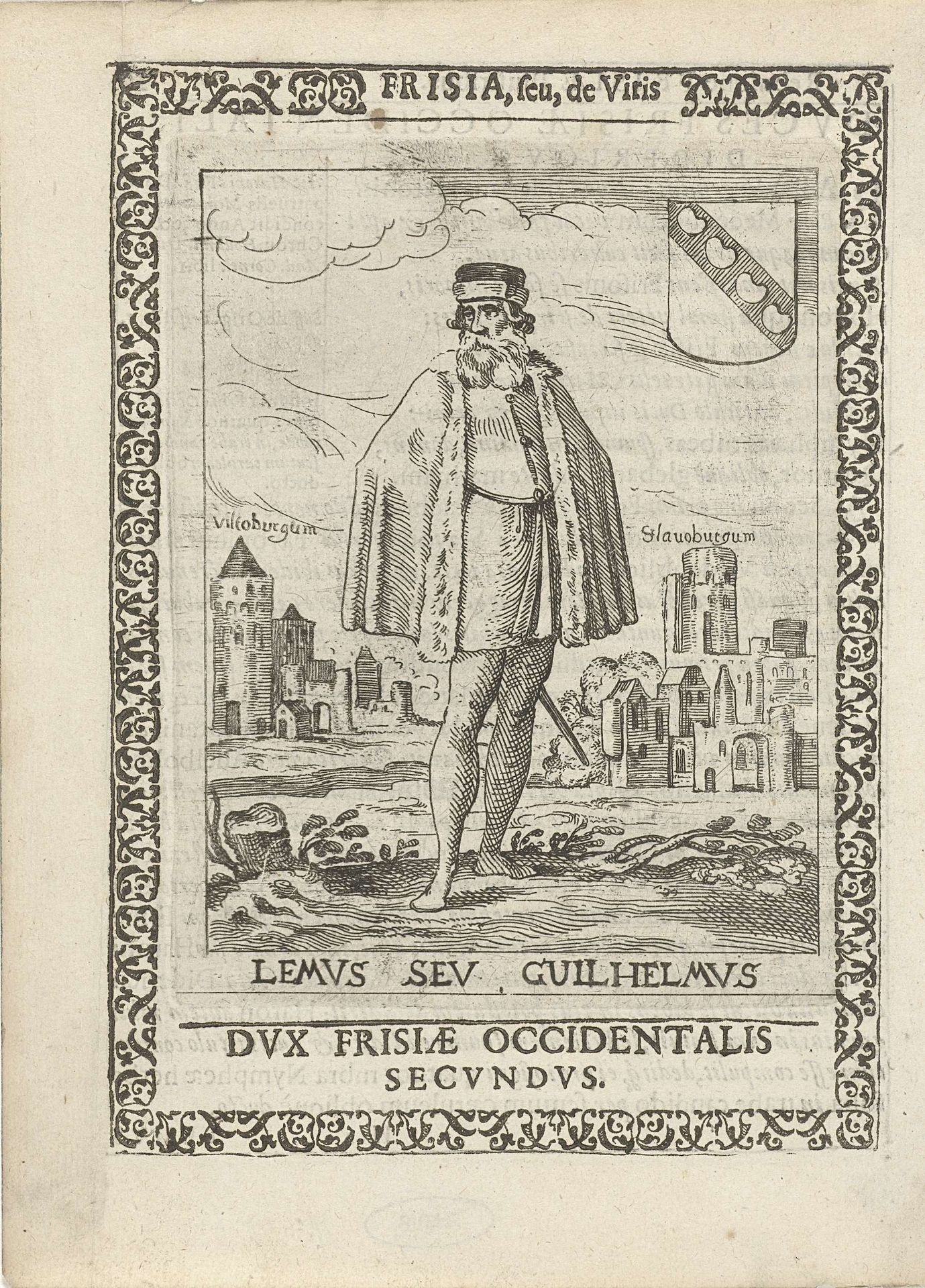 Willem I, tweede hertog der West-Friezen by Pieter Feddes van Harlingen